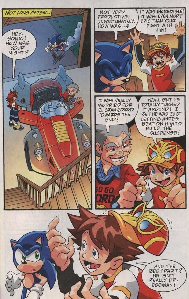 Read online Sonic X comic -  Issue #31 - 31