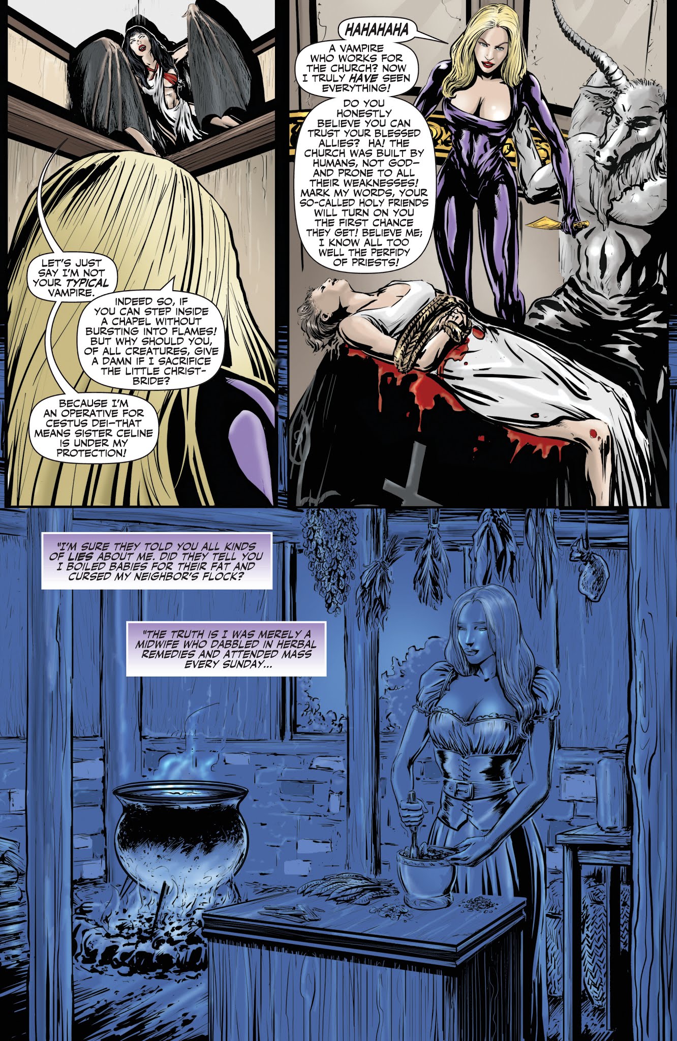 Read online Vampirella: The Dynamite Years Omnibus comic -  Issue # TPB 3 (Part 1) - 32