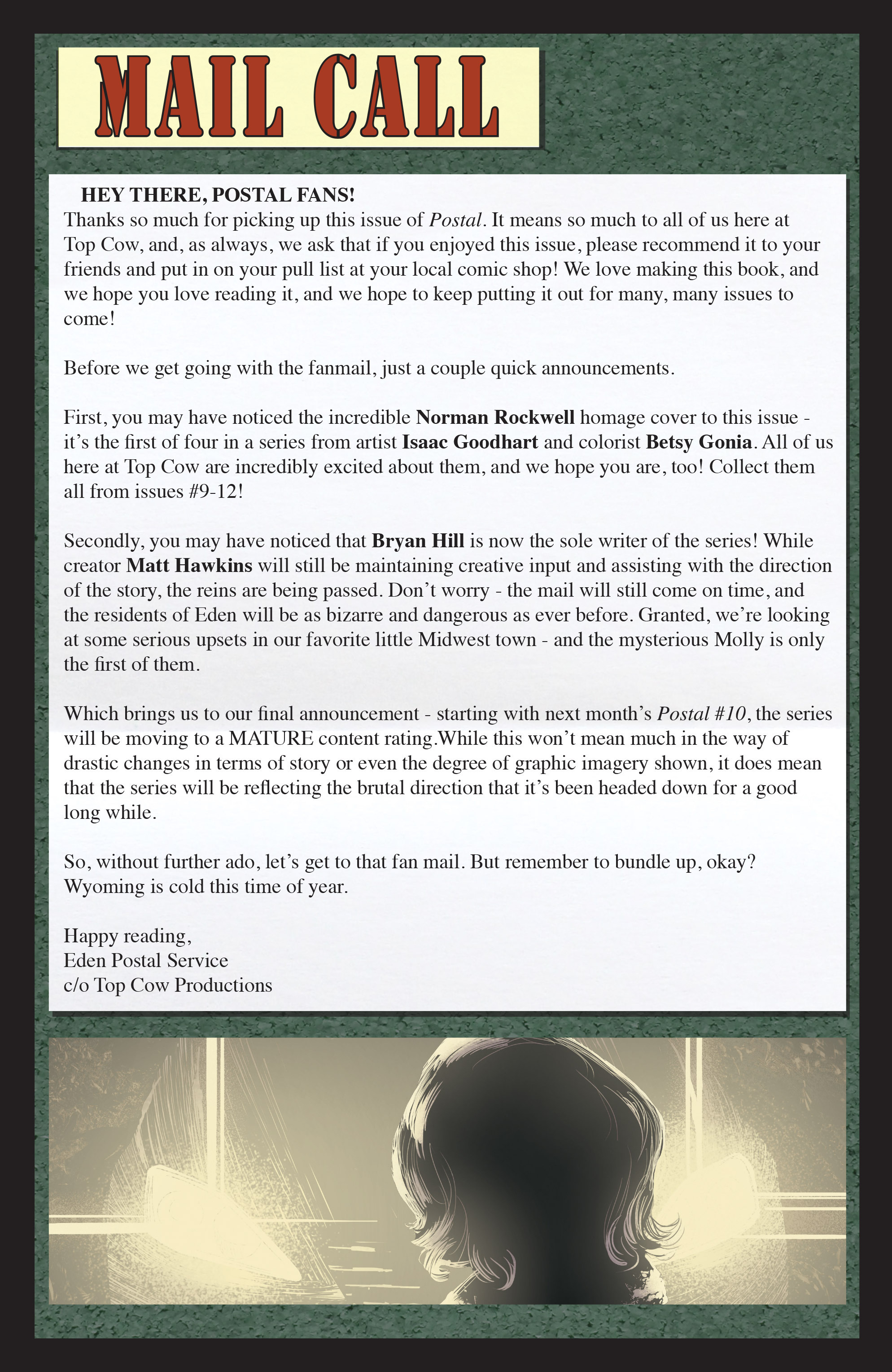 Read online Postal comic -  Issue #9 - 24