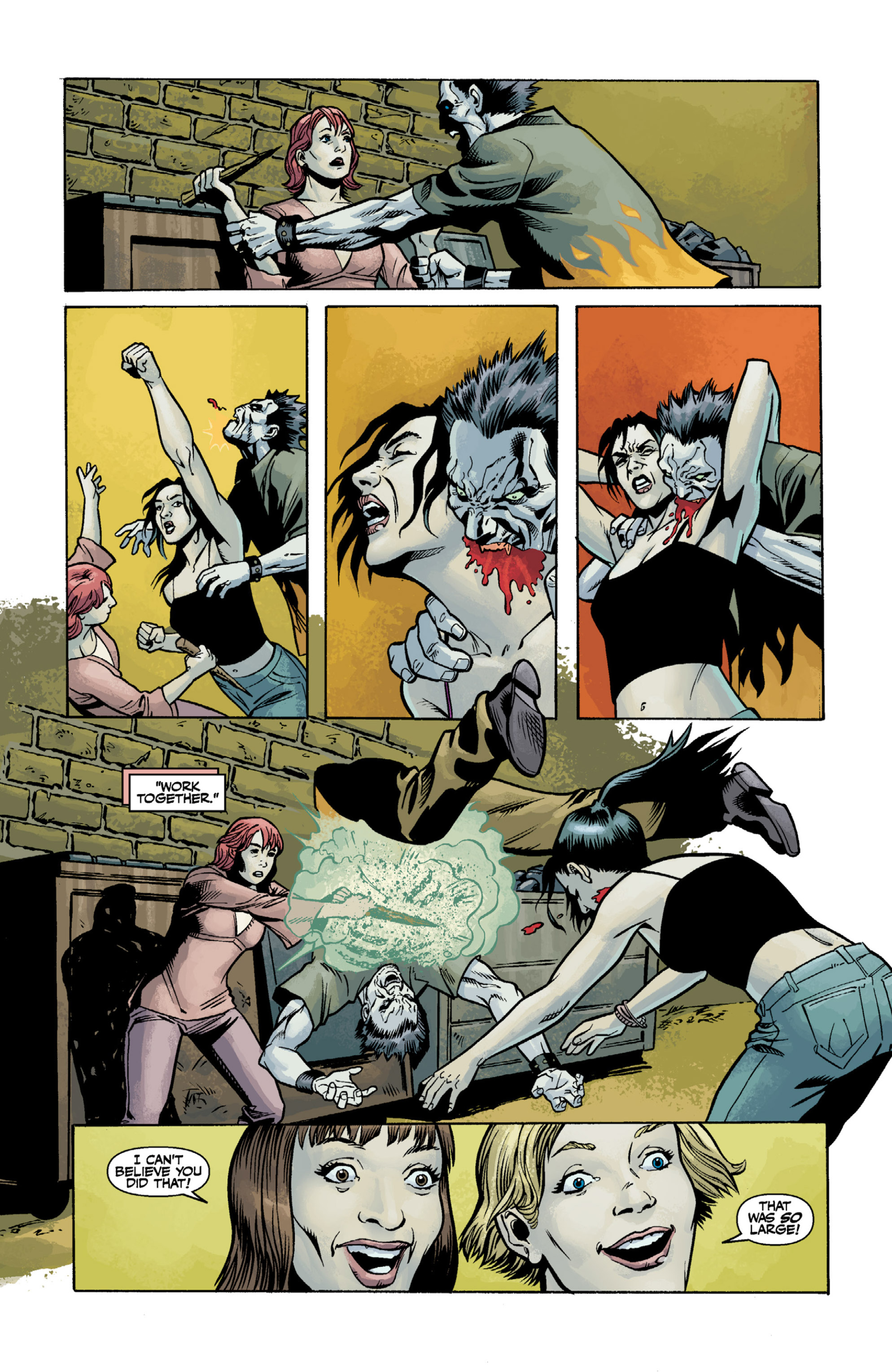 Read online Buffy the Vampire Slayer Season Eight comic -  Issue # _TPB 1 - The Long Way Home - 109