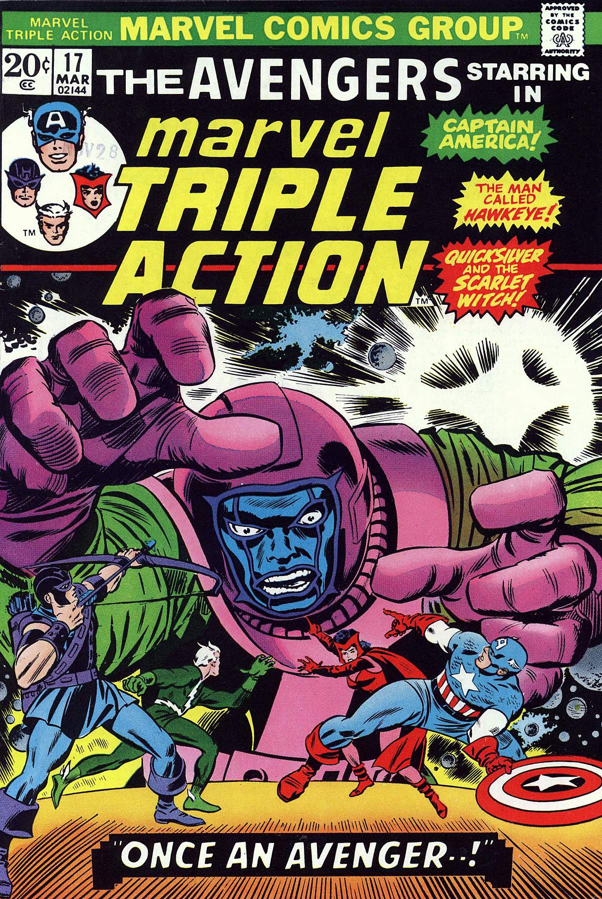 Read online Marvel Triple Action comic -  Issue #17 - 1