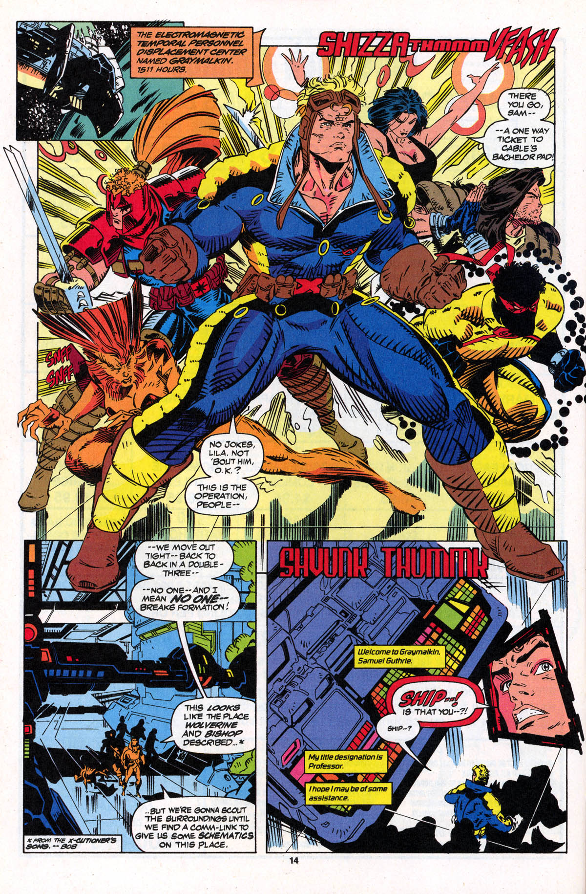 Read online X-Force (1991) comic -  Issue #20 - 15