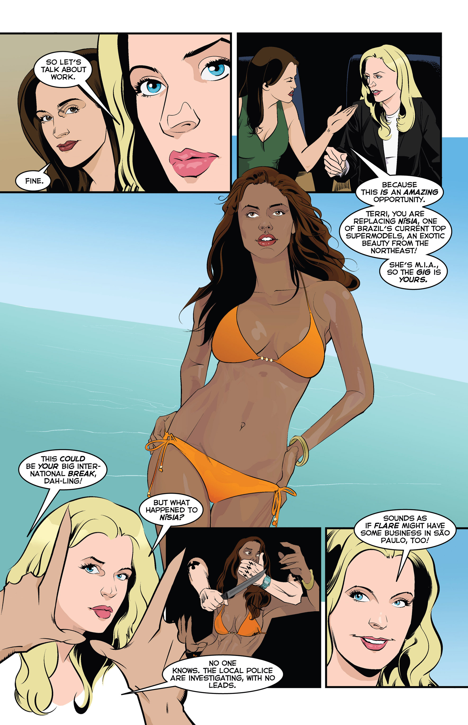 Read online Flare (2004) comic -  Issue #42 - 4