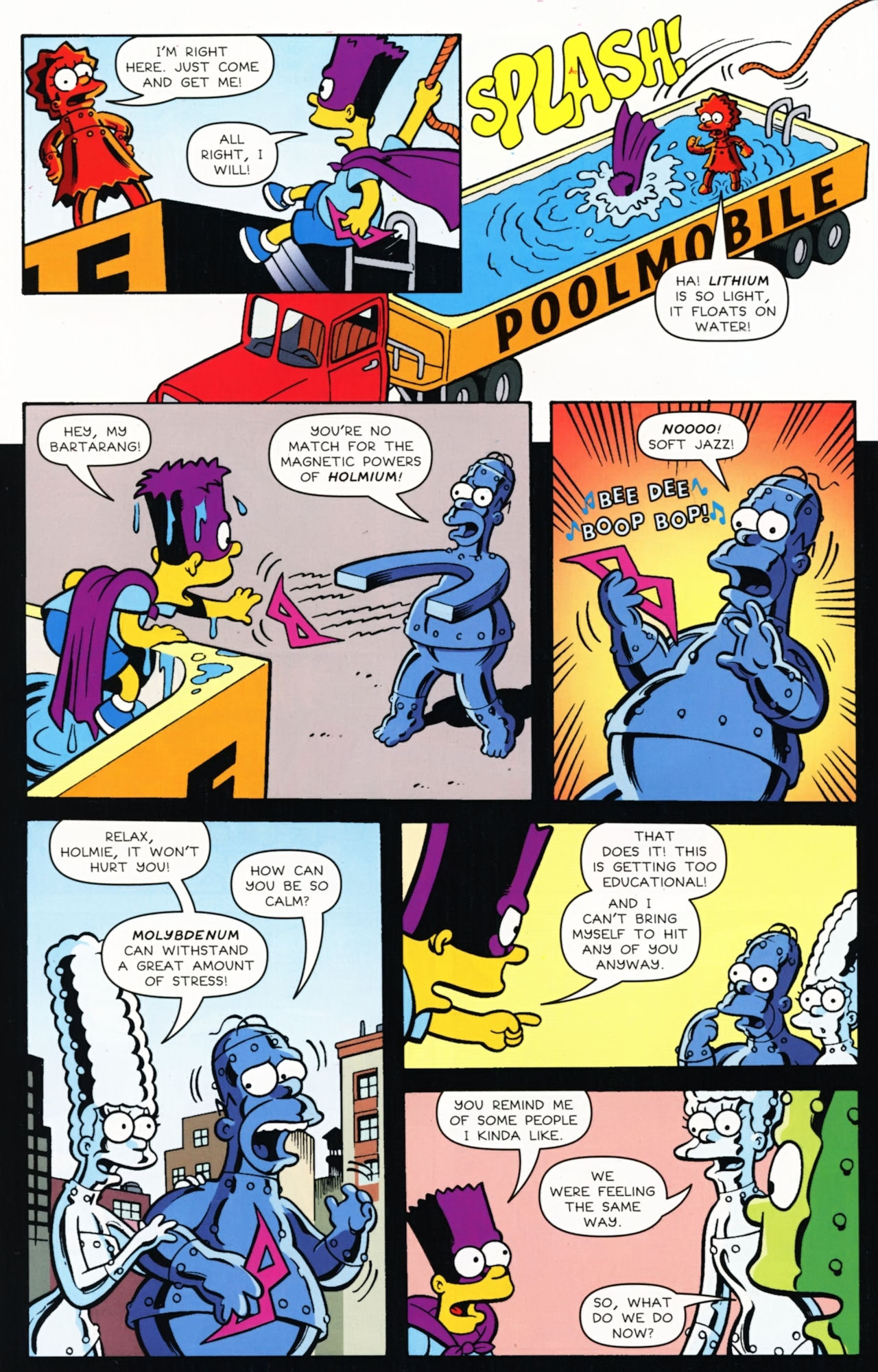 Read online Bongo Comics Presents Simpsons Super Spectacular comic -  Issue #12 - 28