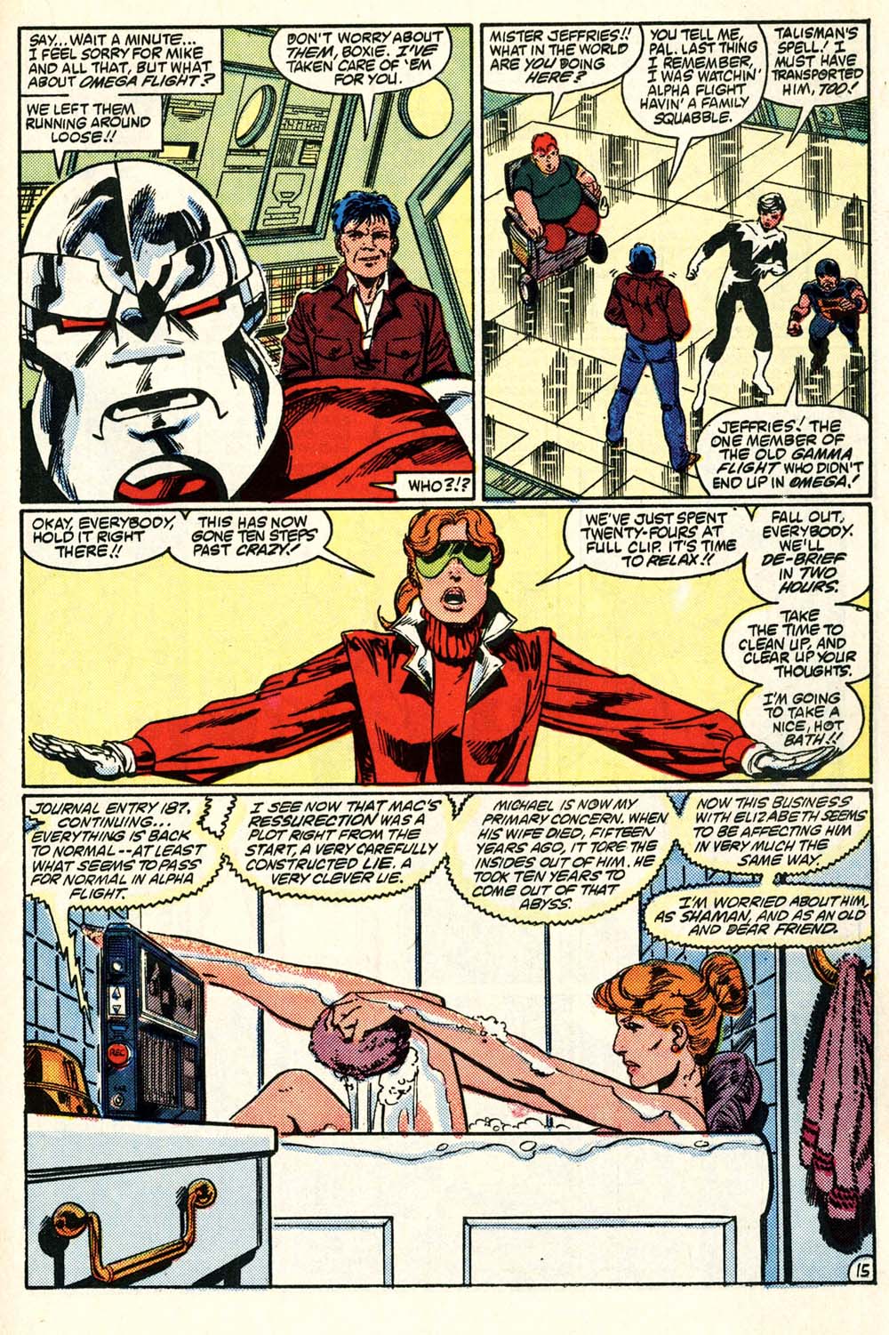 Read online Alpha Flight (1983) comic -  Issue #28 - 16