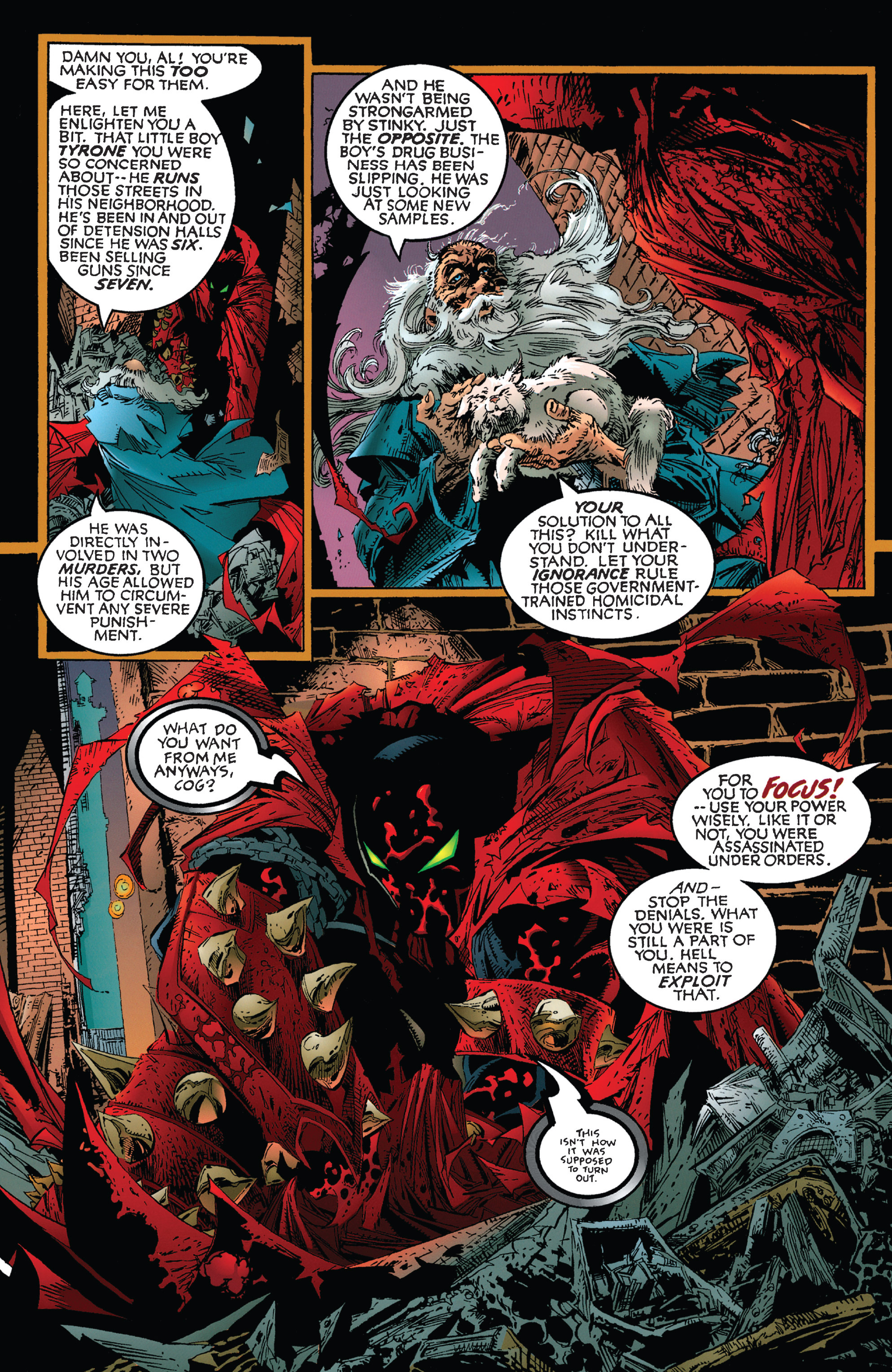 Read online Spawn comic -  Issue #34 - 21