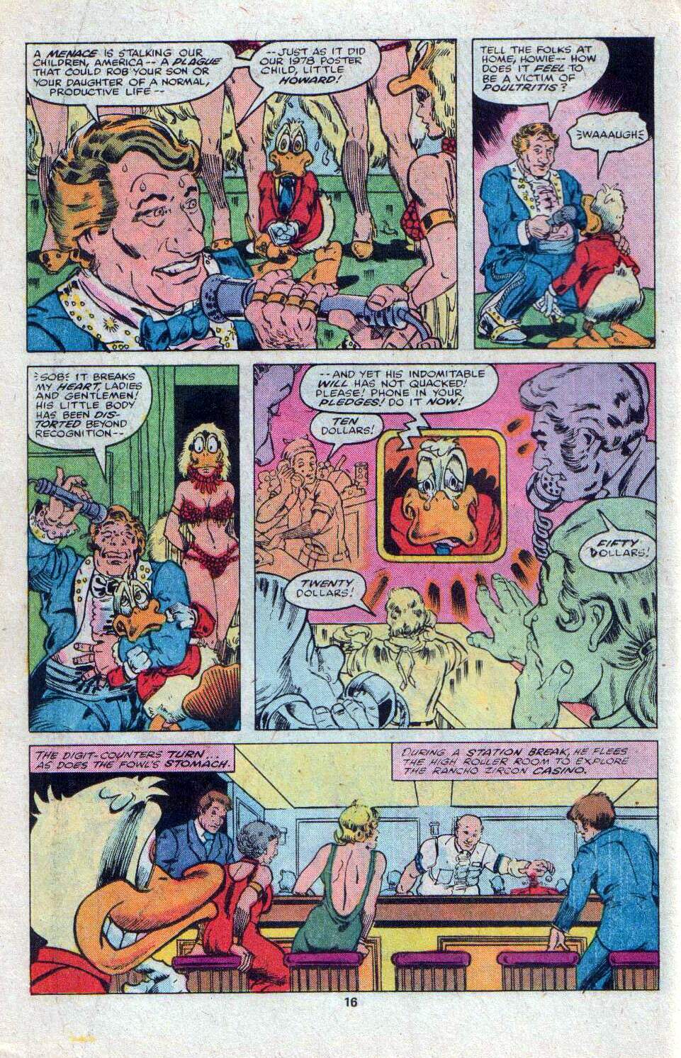 Read online Howard the Duck (1976) comic -  Issue #29 - 11