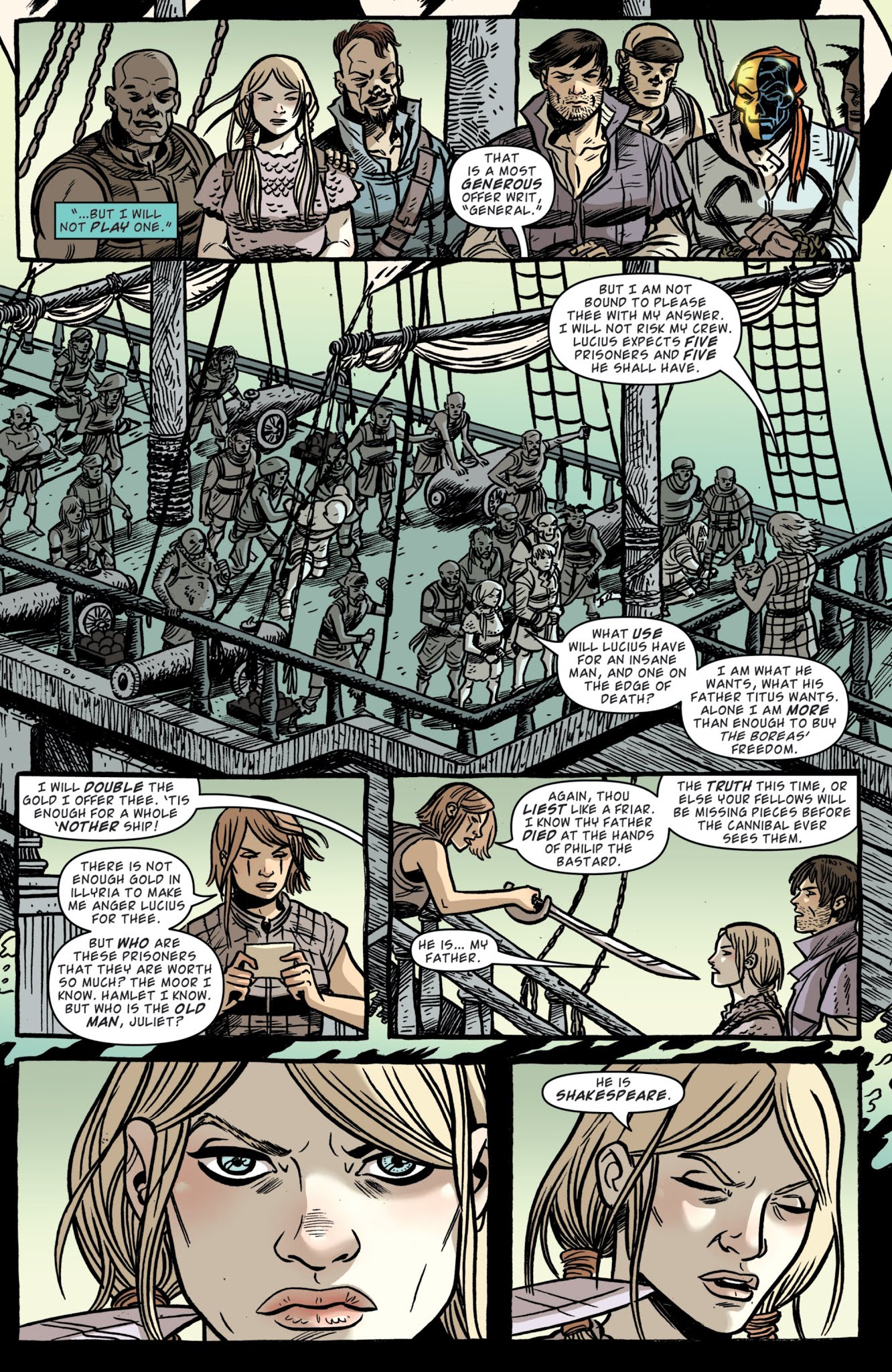 Read online Kill Shakespeare: The Mask of Night comic -  Issue #3 - 12