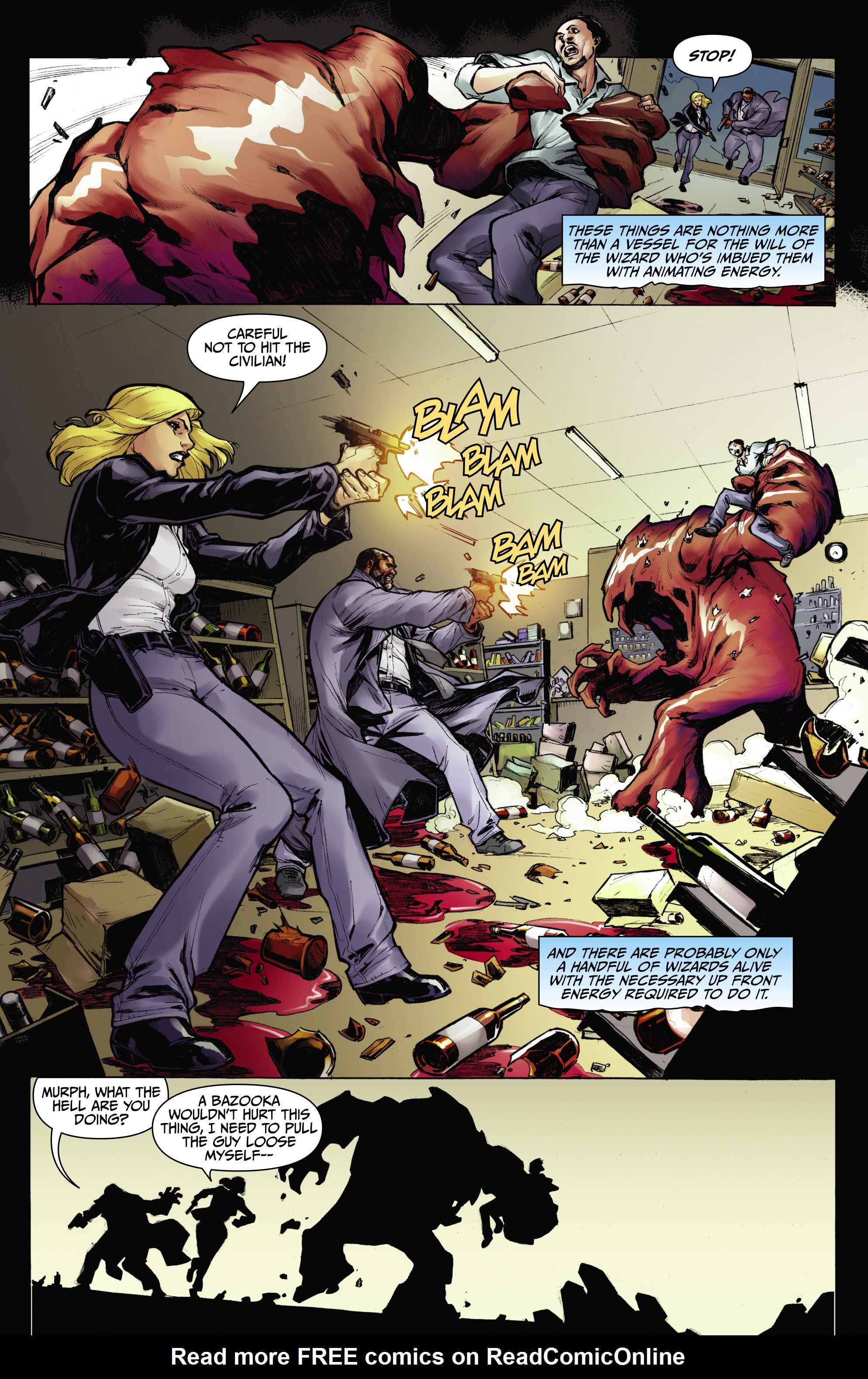 Read online Jim Butcher's The Dresden Files: Down Town comic -  Issue #3 - 15