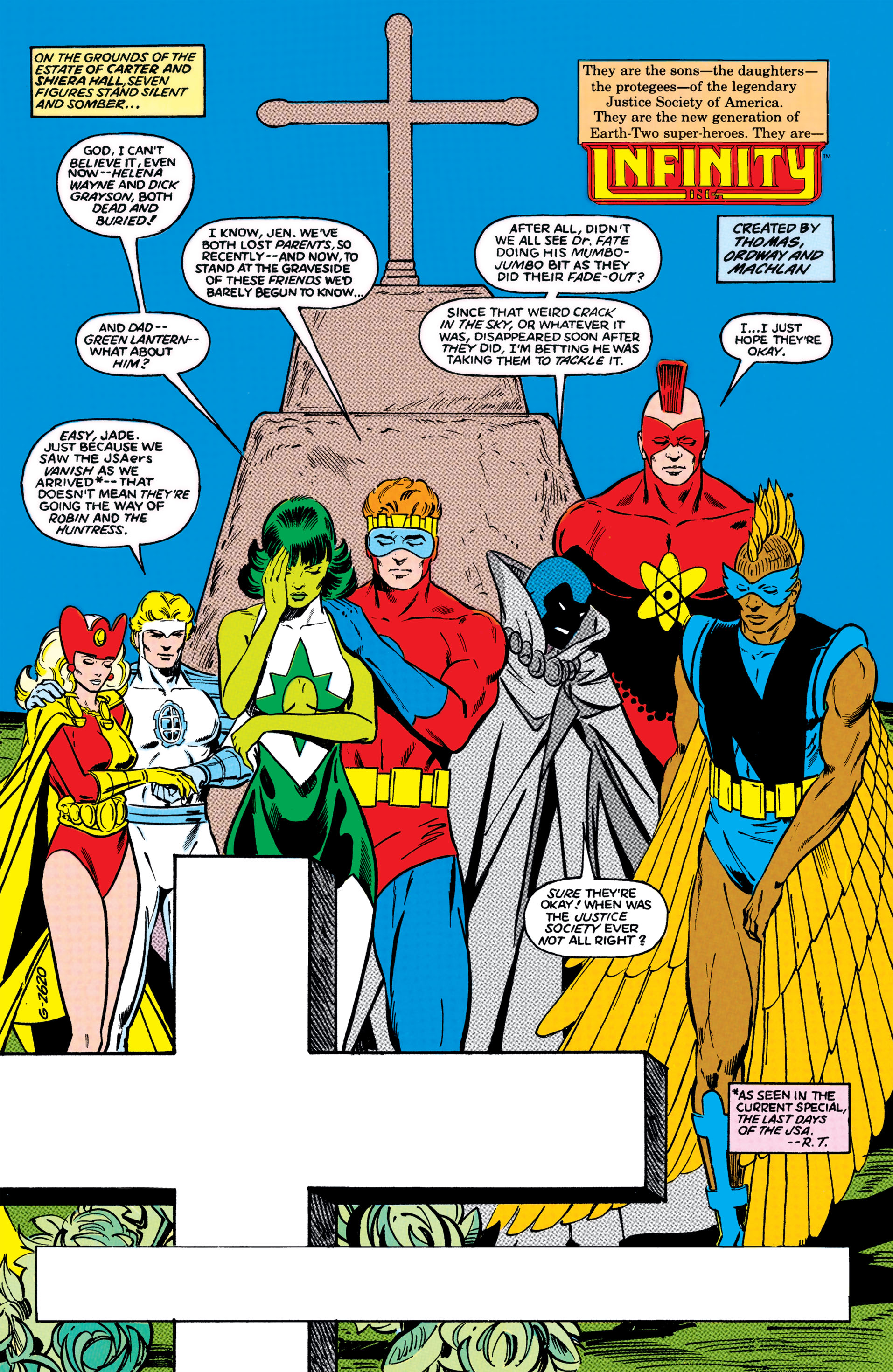 Read online Infinity Inc. (1984) comic -  Issue #30 - 2