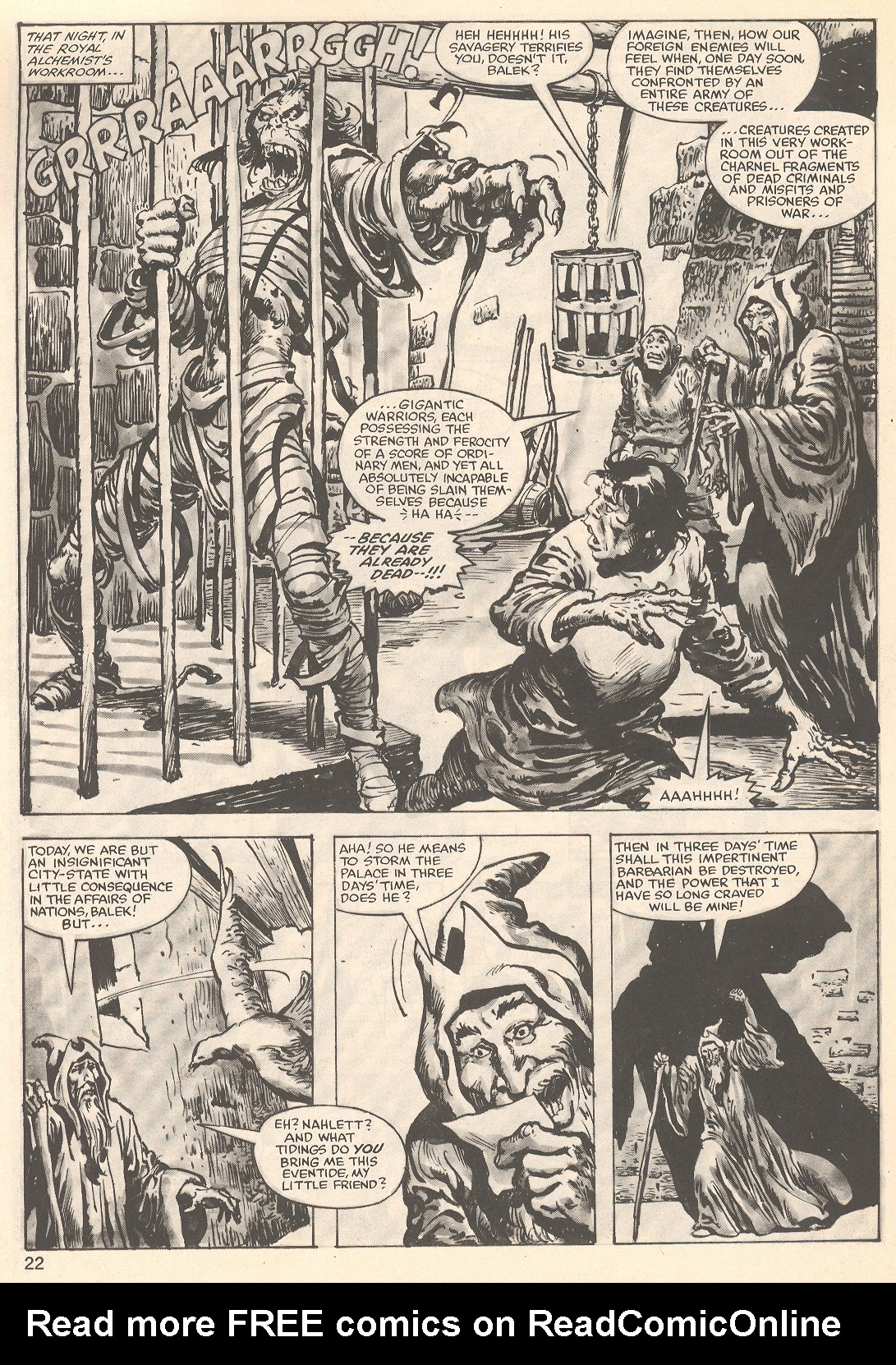 Read online The Savage Sword Of Conan comic -  Issue #78 - 22
