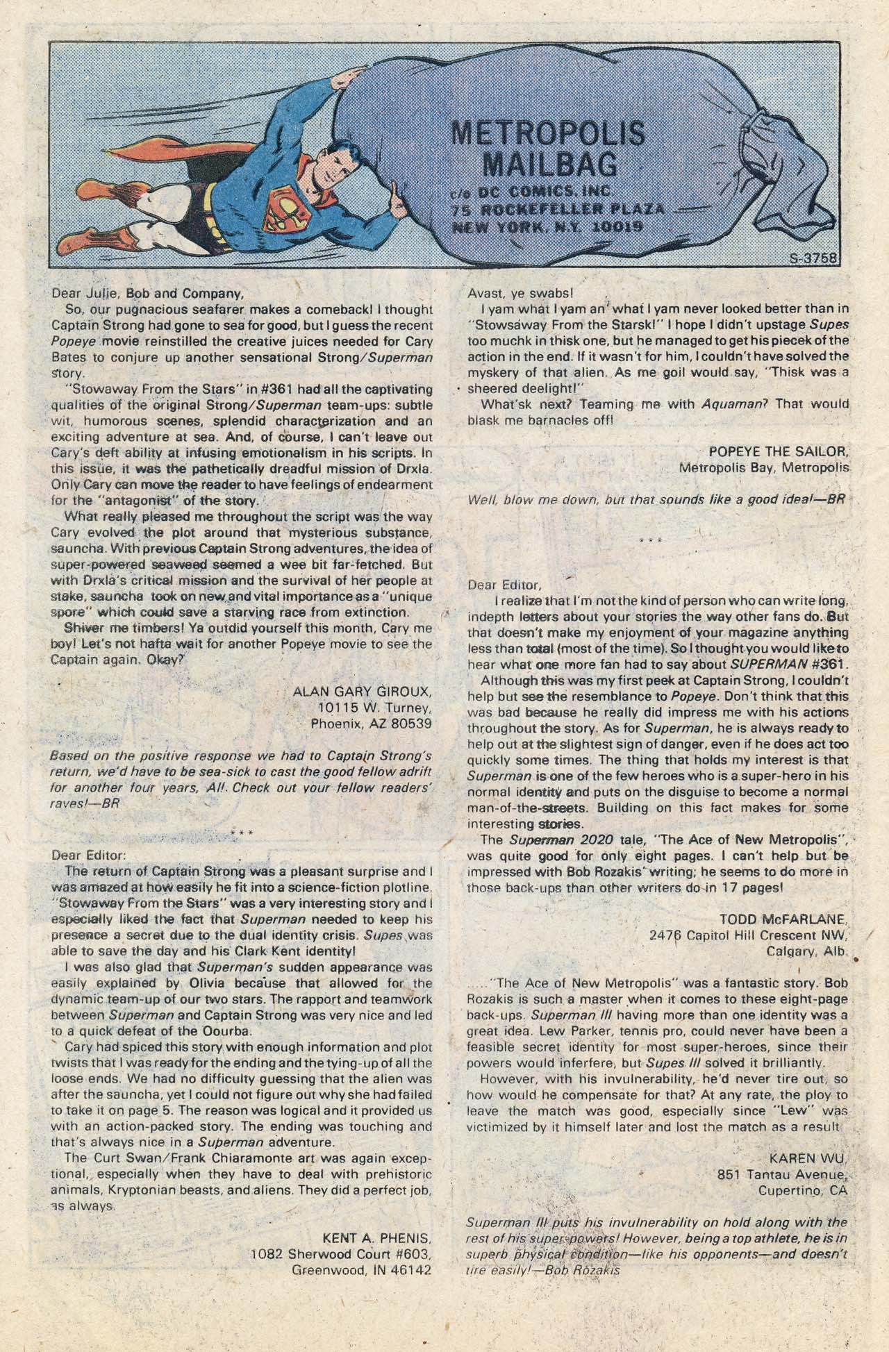 Read online Superman (1939) comic -  Issue #366 - 37