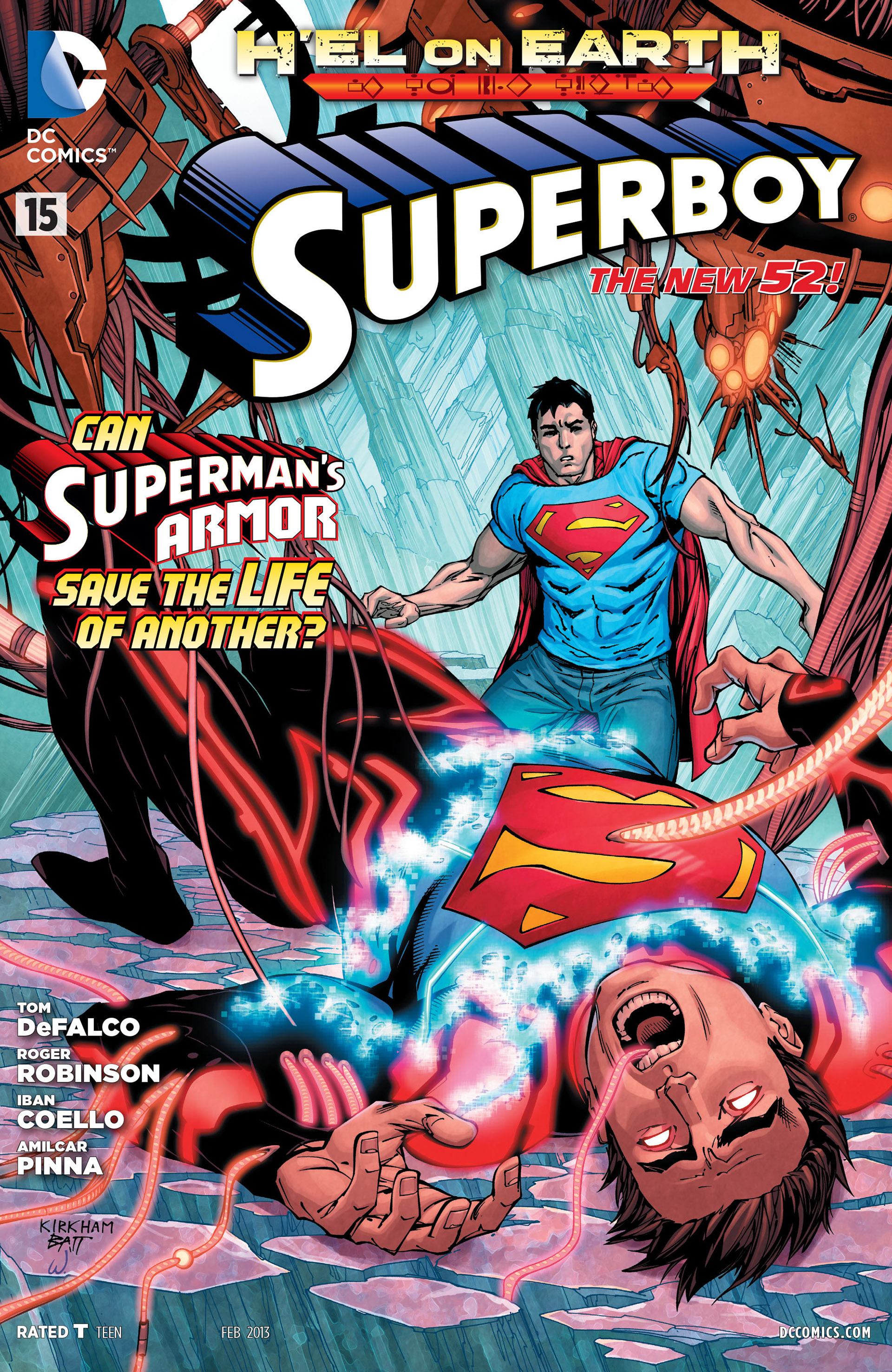 Read online Superboy (2012) comic -  Issue #15 - 1