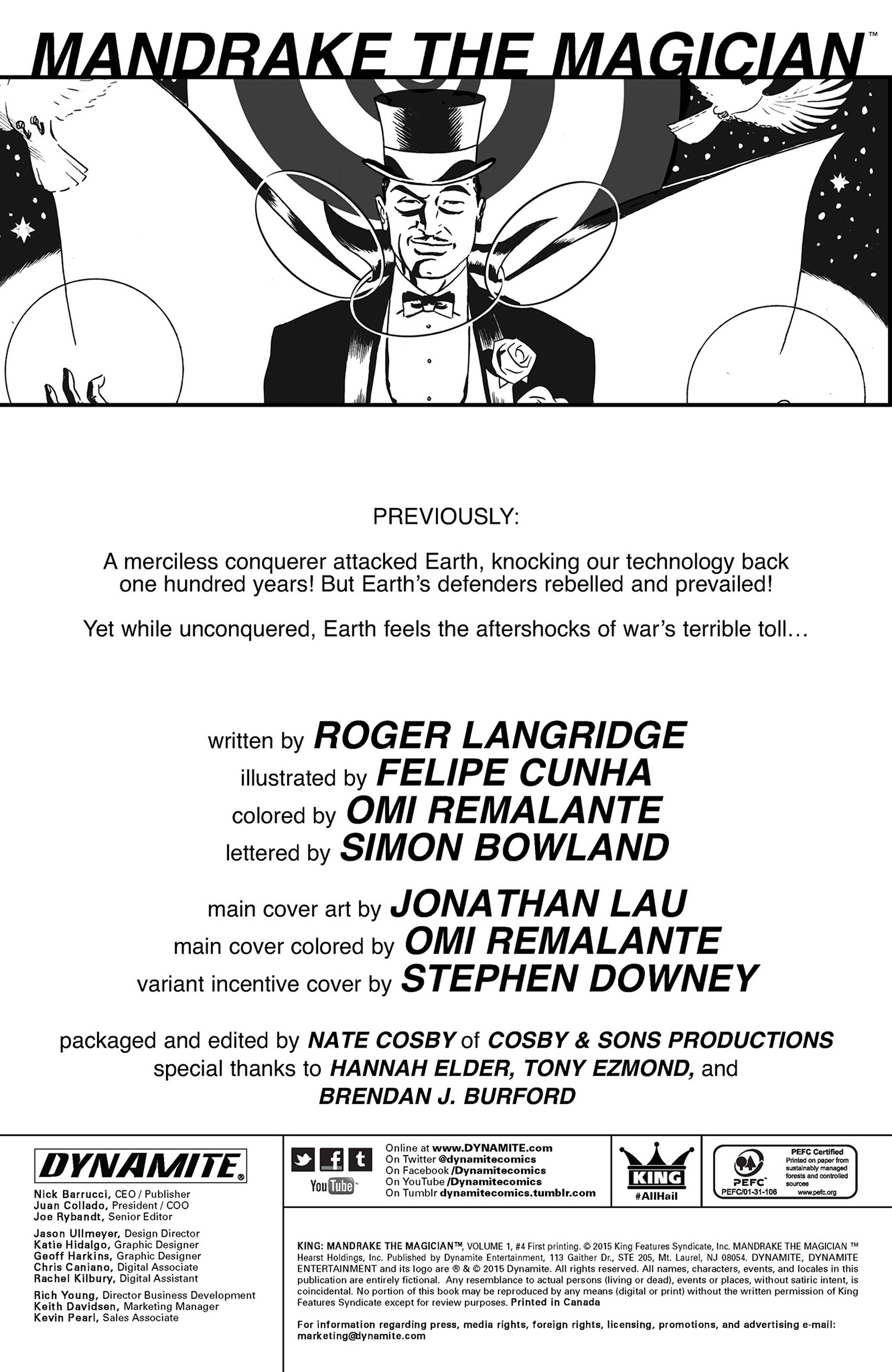 Read online King: Mandrake the Magician comic -  Issue #4 - 2