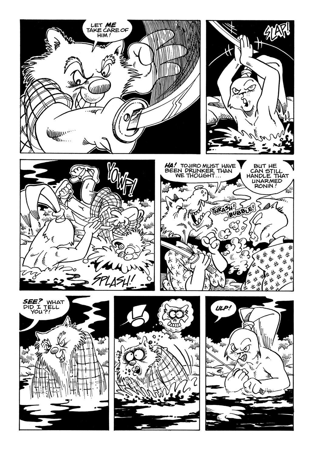 Read online Usagi Yojimbo (1987) comic -  Issue #6 - 19