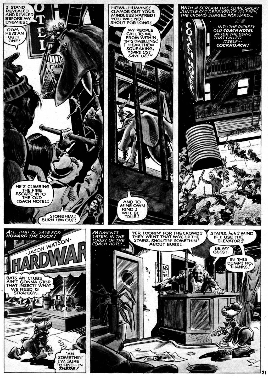 Read online Howard the Duck (1979) comic -  Issue #4 - 20