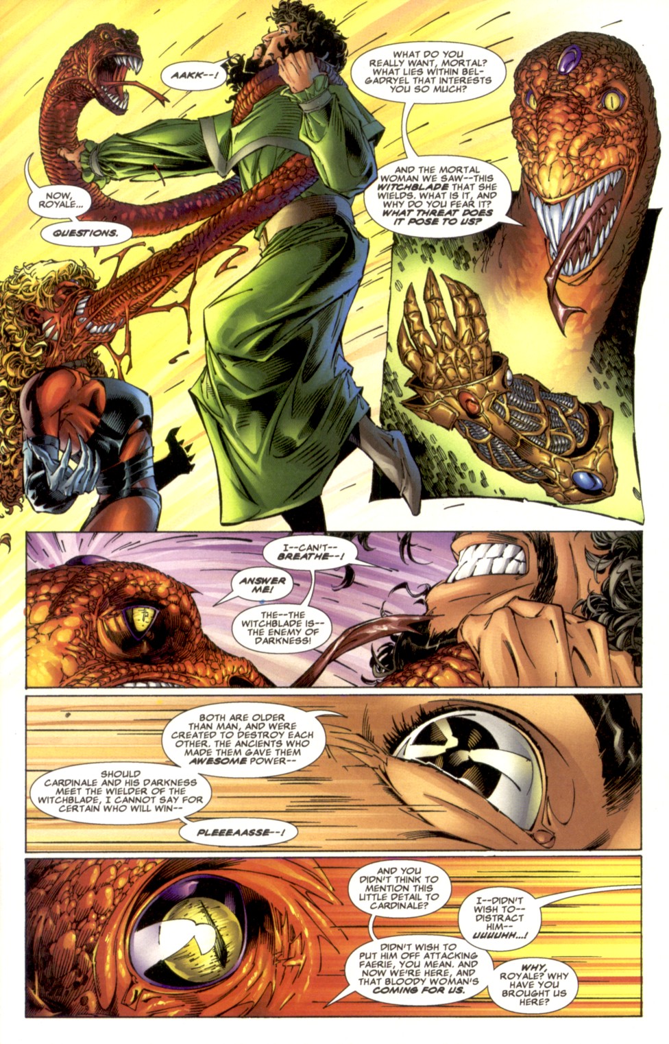 Read online Medieval Spawn/Witchblade comic -  Issue #2 - 10