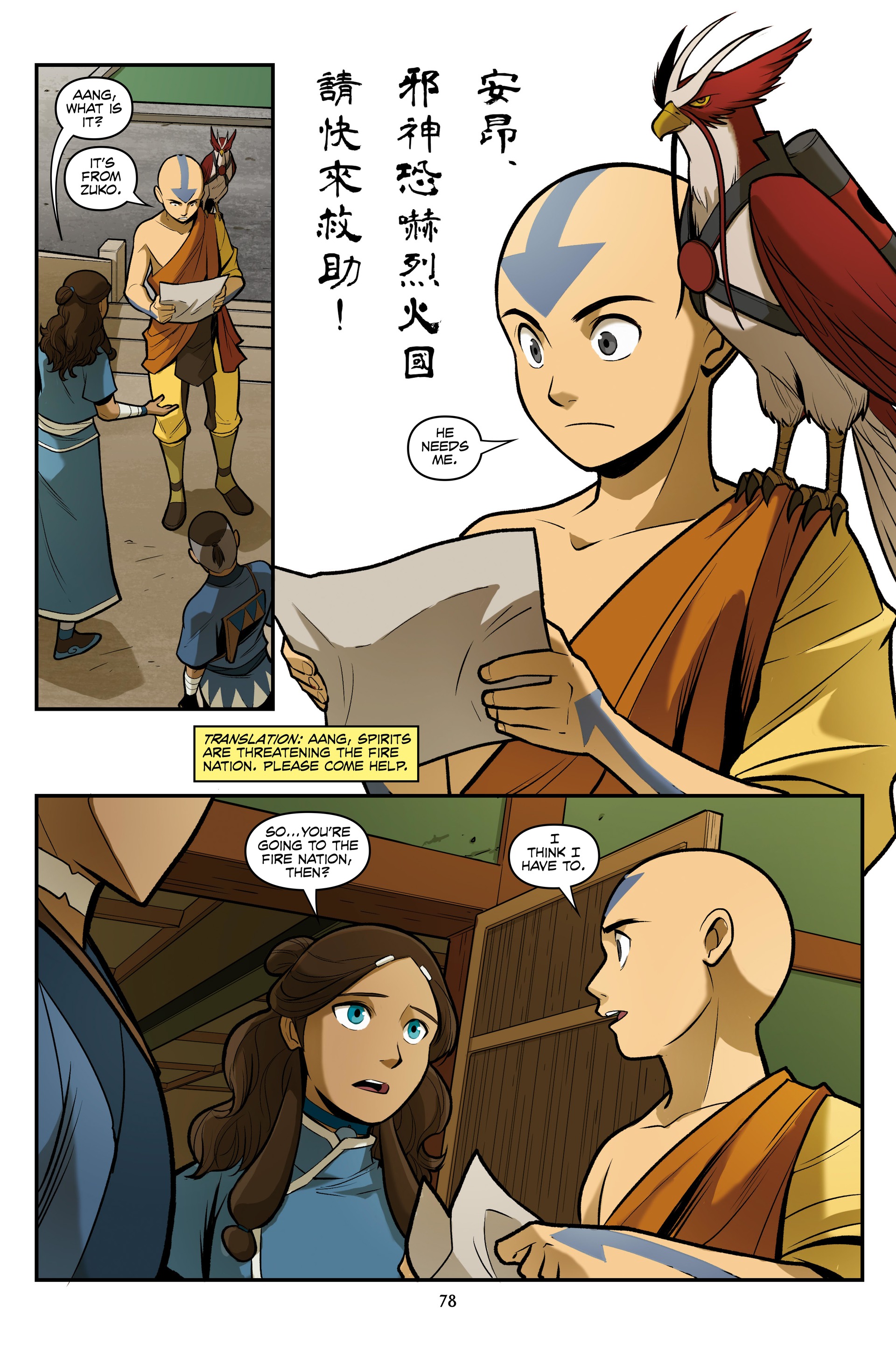 Read online Nickelodeon Avatar: The Last Airbender - Smoke and Shadow comic -  Issue # _Omnibus (Part 1) - 79