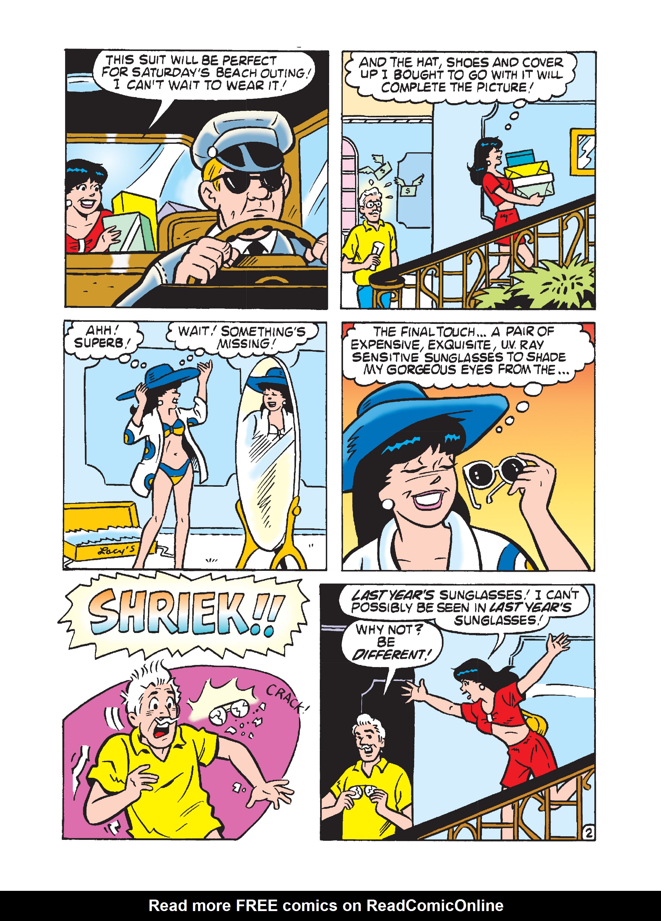 Read online Betty and Veronica Double Digest comic -  Issue #225 - 277