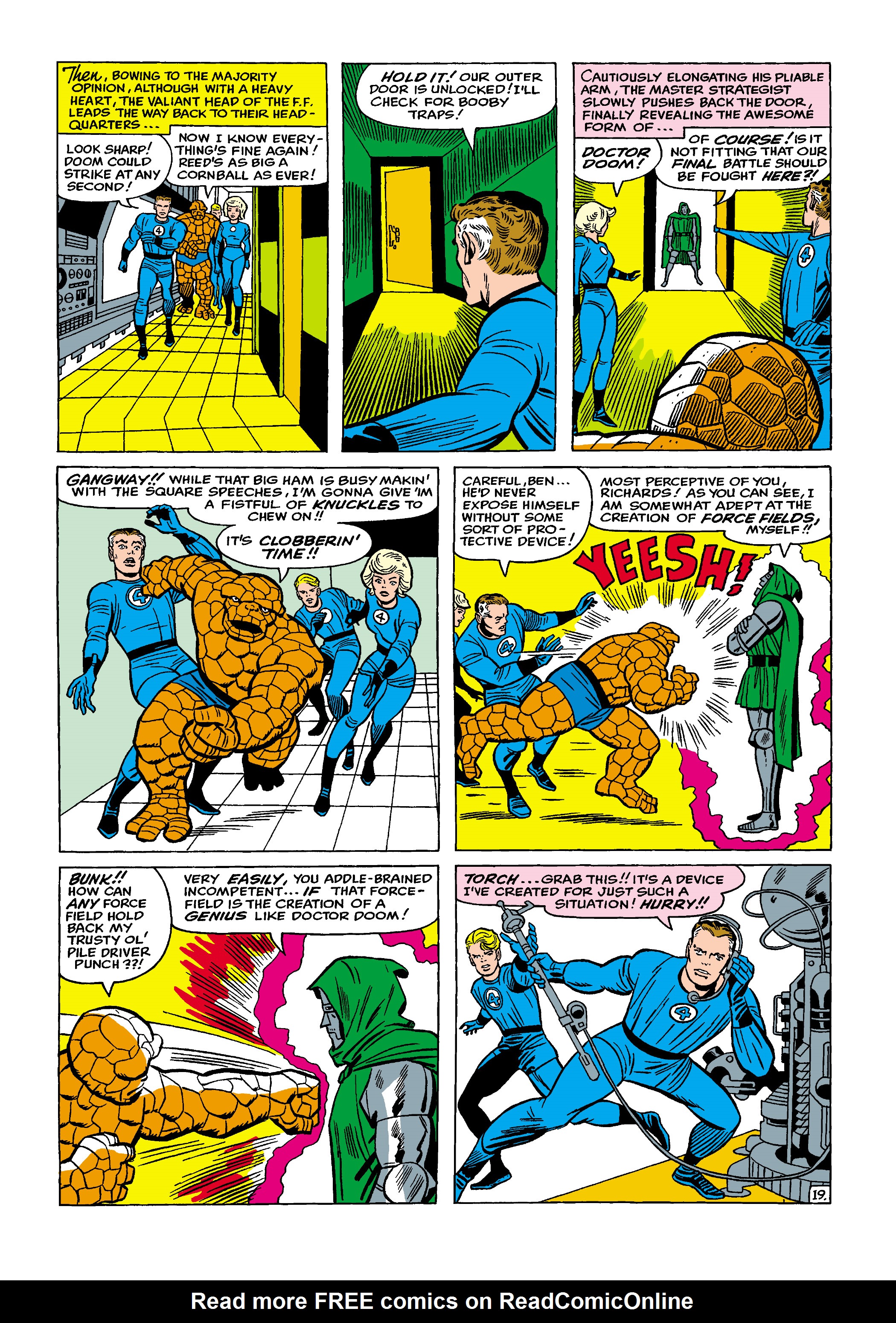Read online Marvel Masterworks: The Fantastic Four comic -  Issue # TPB 4 (Part 1) - 49
