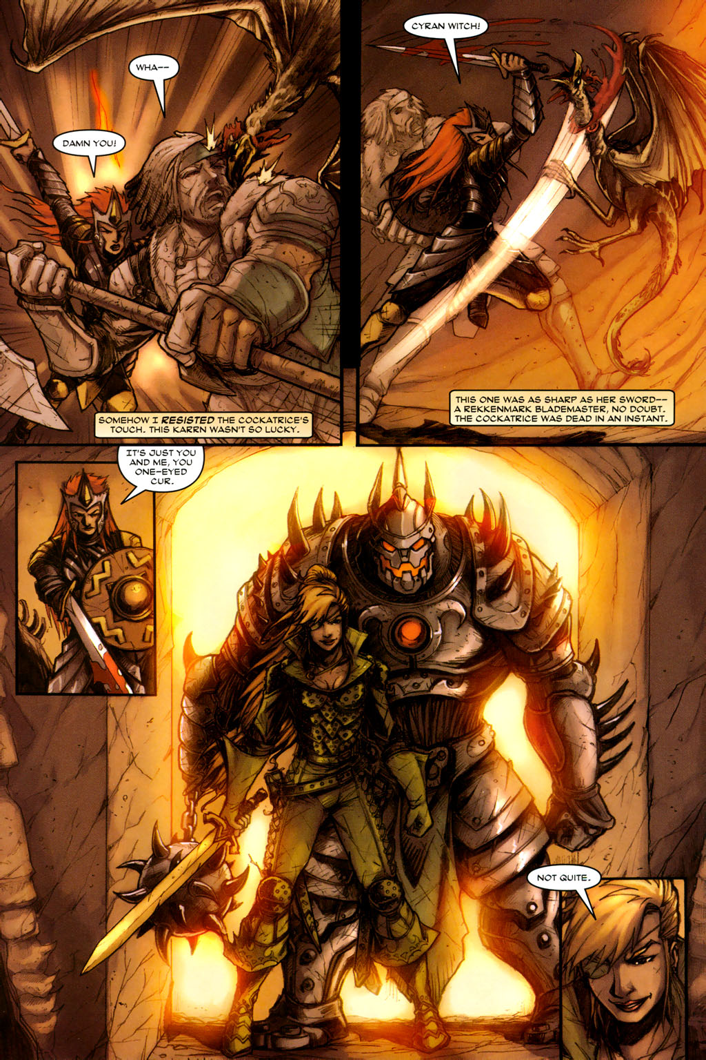 Read online Eberron: Eye Of The Wolf comic -  Issue # Full - 25