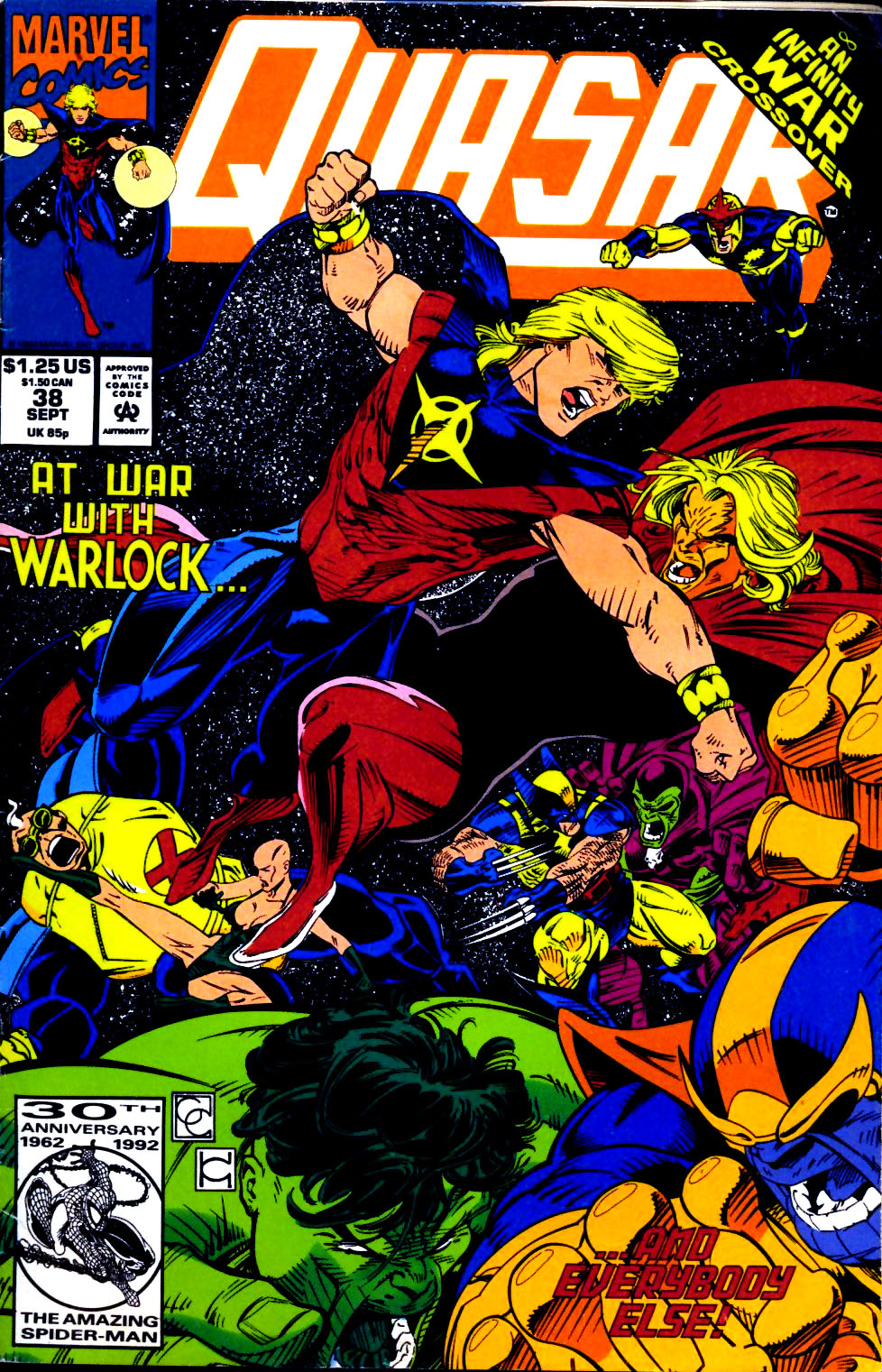 Read online Quasar comic -  Issue #38 - 1