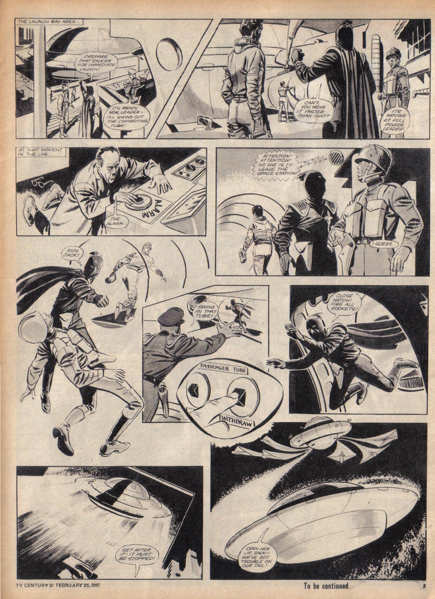 Read online TV Century 21 (TV 21) comic -  Issue #110 - 3