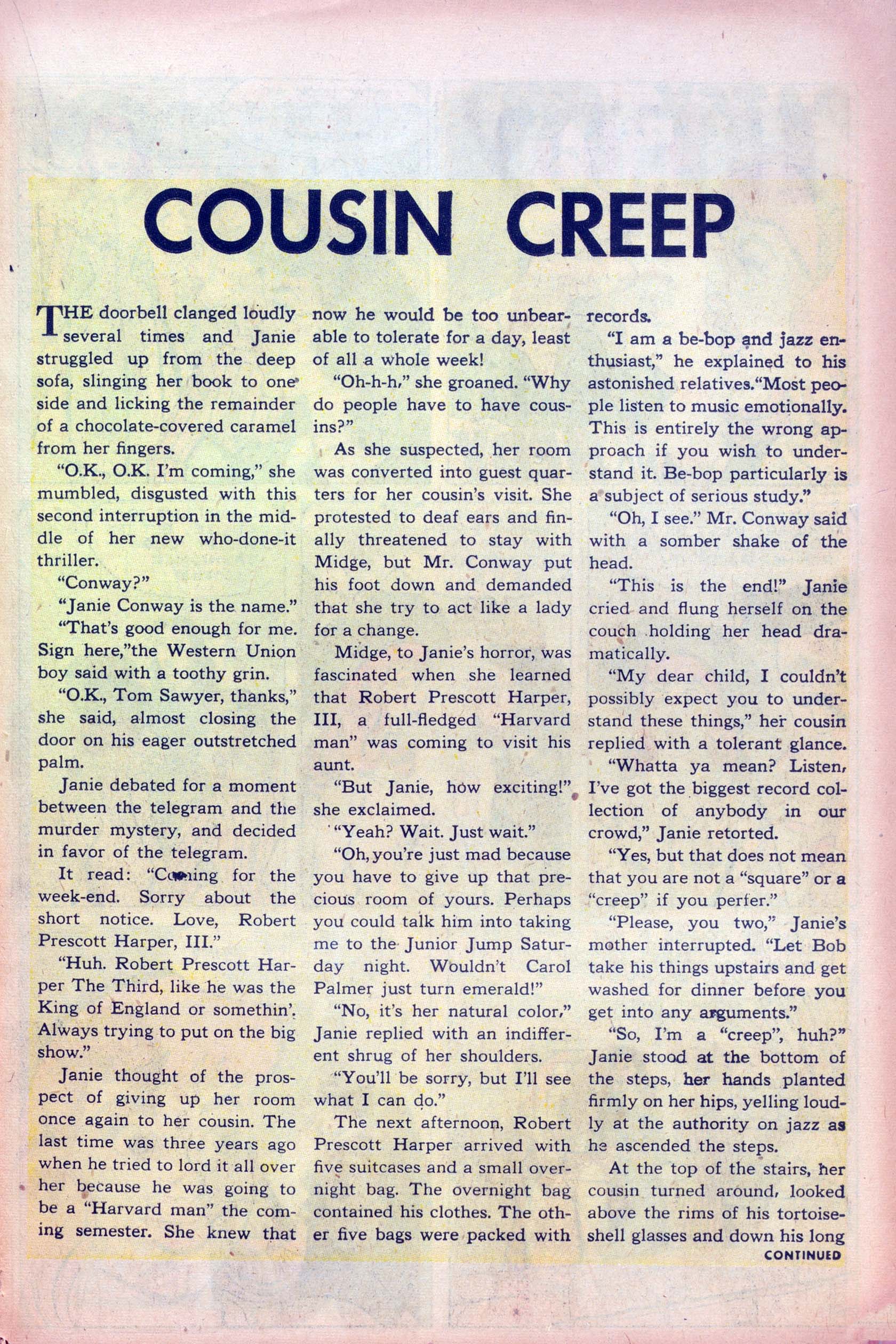 Read online Patsy and Hedy comic -  Issue #57 - 23