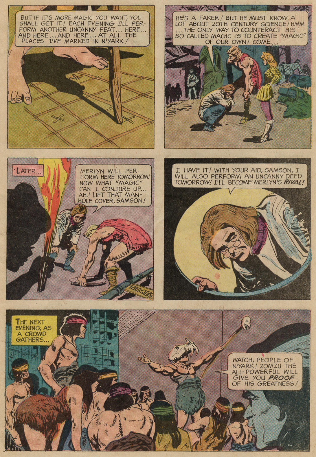 Read online Mighty Samson (1964) comic -  Issue #13 - 6