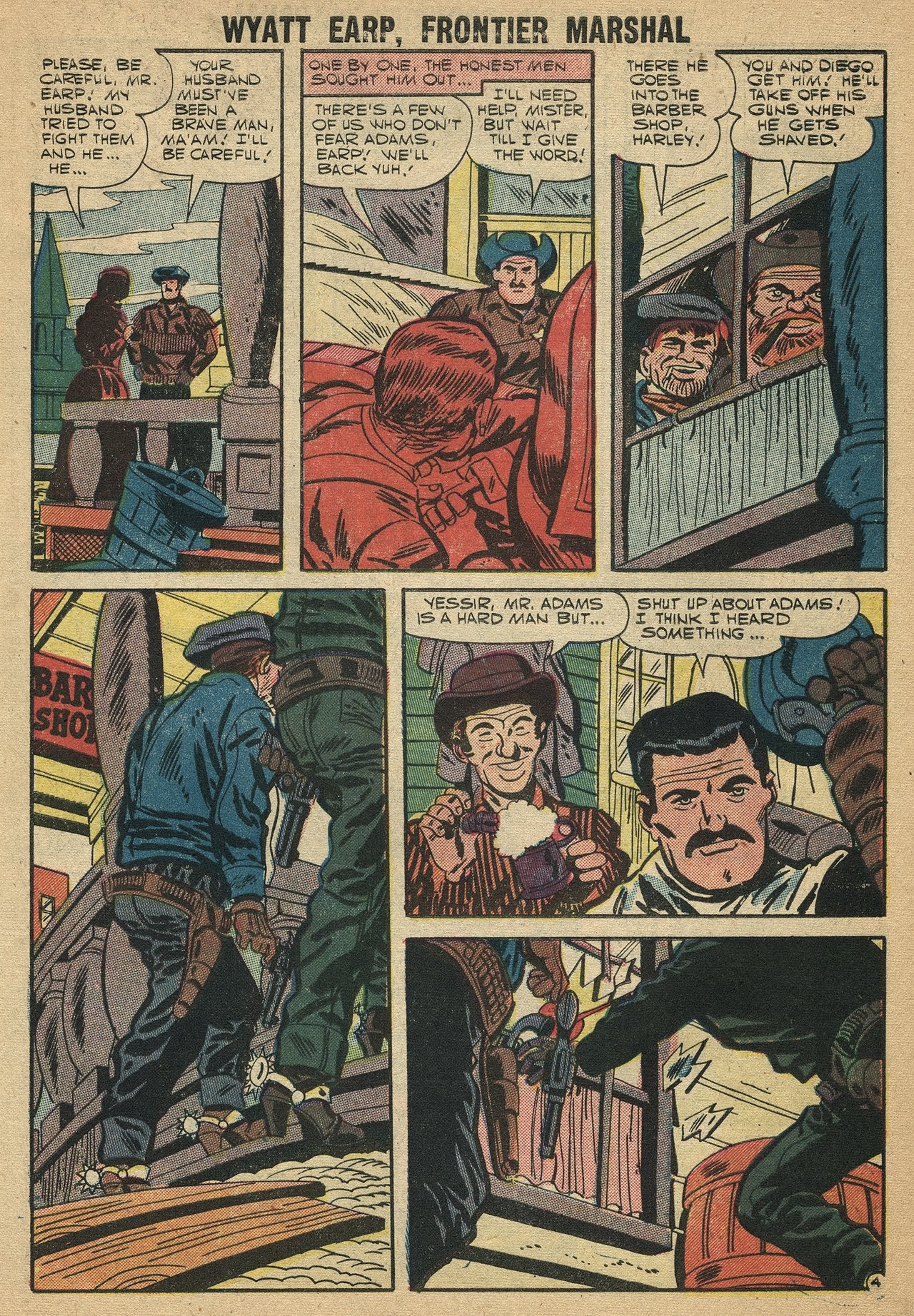 Read online Wyatt Earp Frontier Marshal comic -  Issue #17 - 7