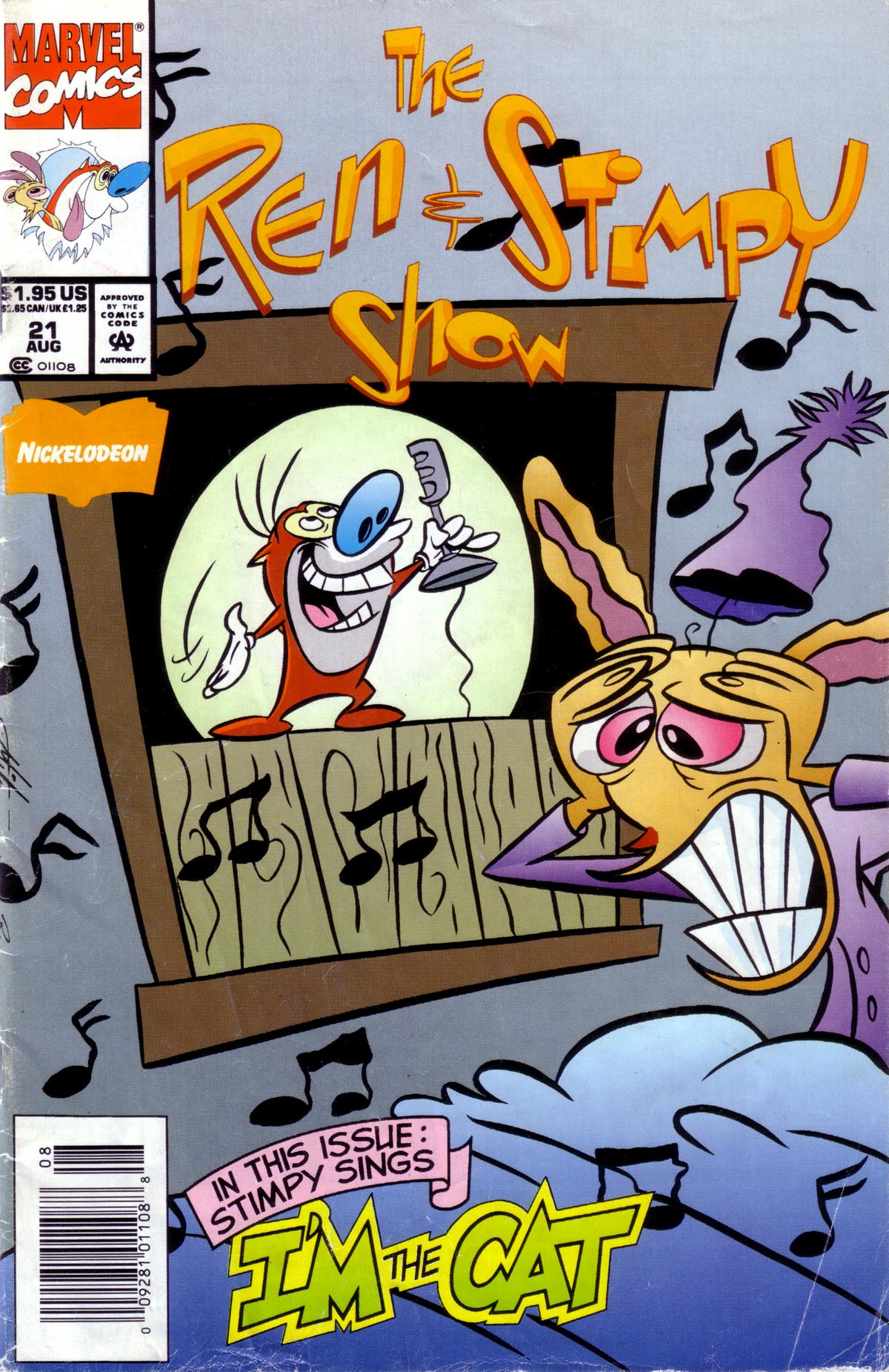 Read online The Ren & Stimpy Show comic -  Issue #21 - 1
