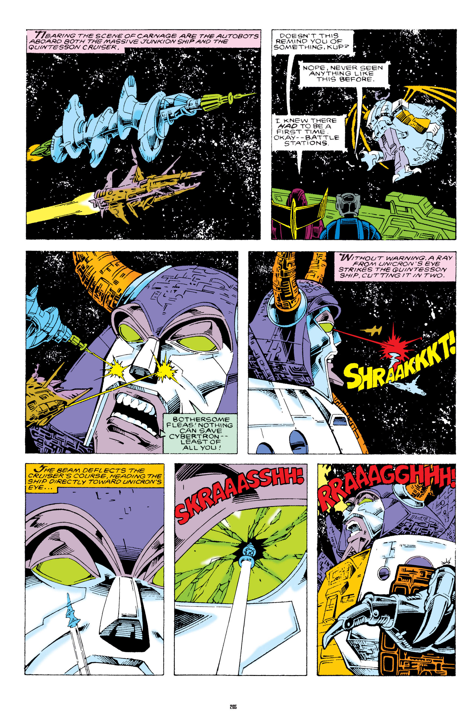 Read online The Transformers Classics comic -  Issue # TPB 7 - 264