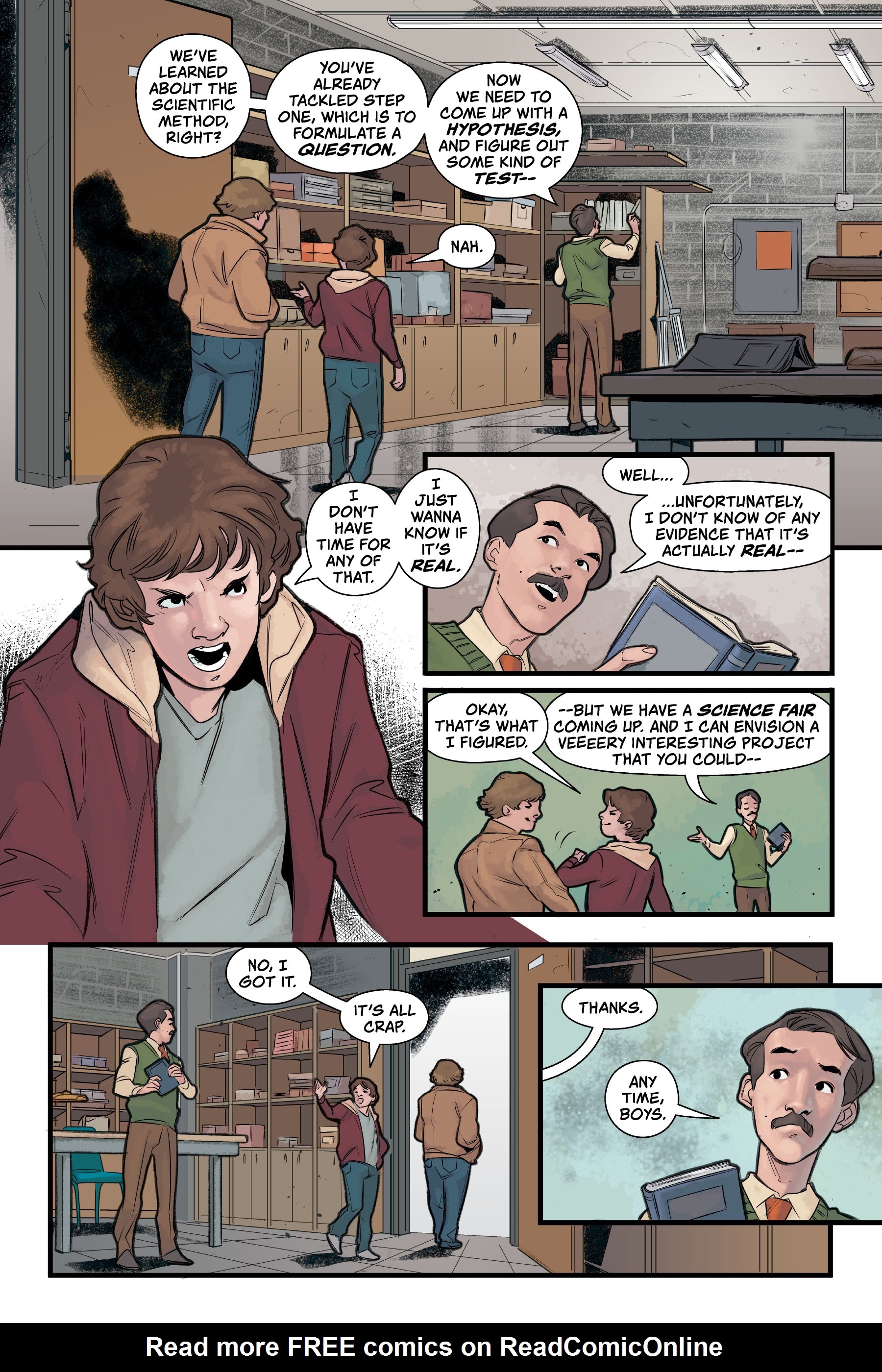 Read online Stranger Things: The Bully comic -  Issue # TPB - 36
