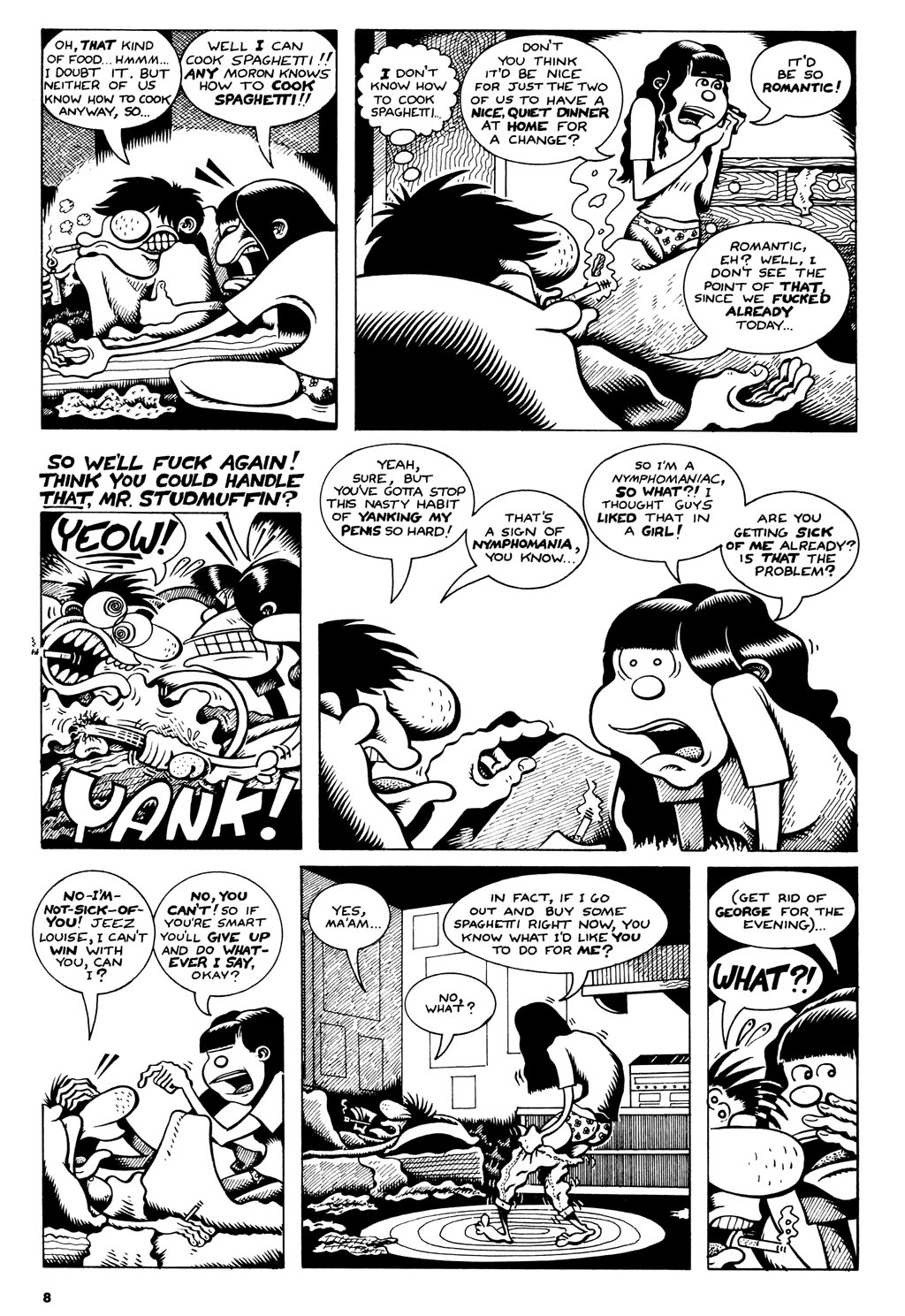 Read online Hate comic -  Issue #3 - 10