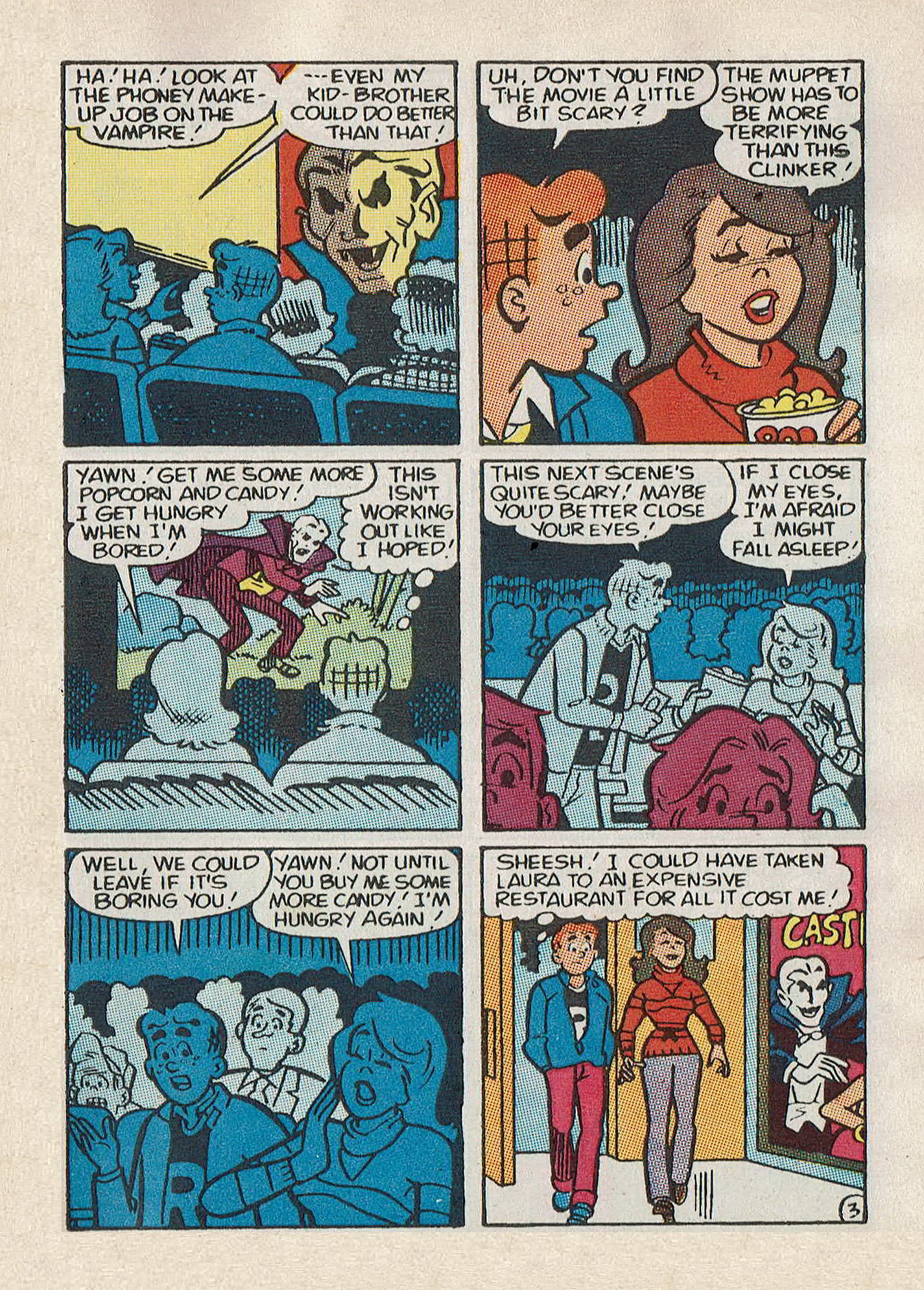 Read online Jughead Jones Comics Digest comic -  Issue #60 - 127