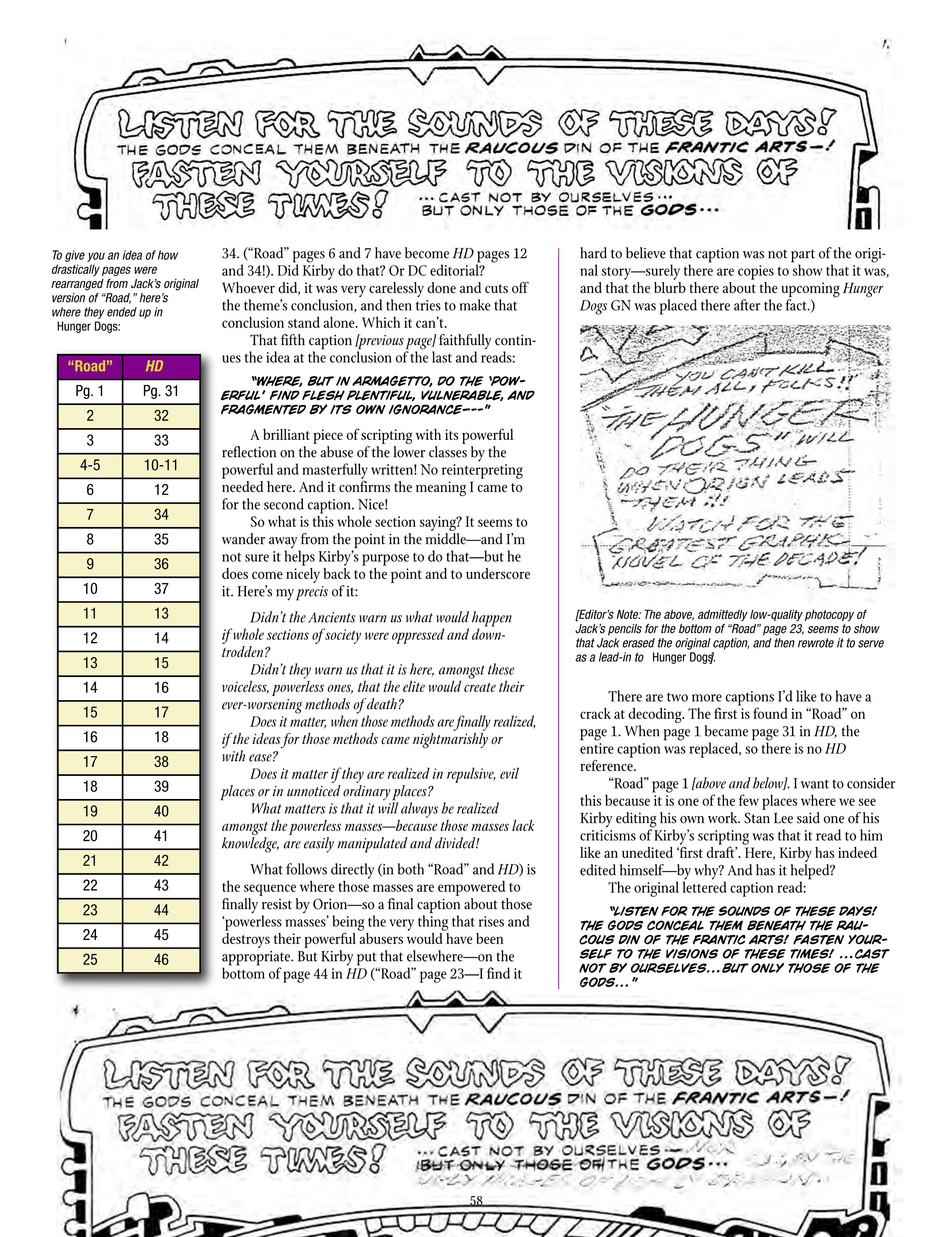 Read online The Jack Kirby Collector comic -  Issue #68 - 60