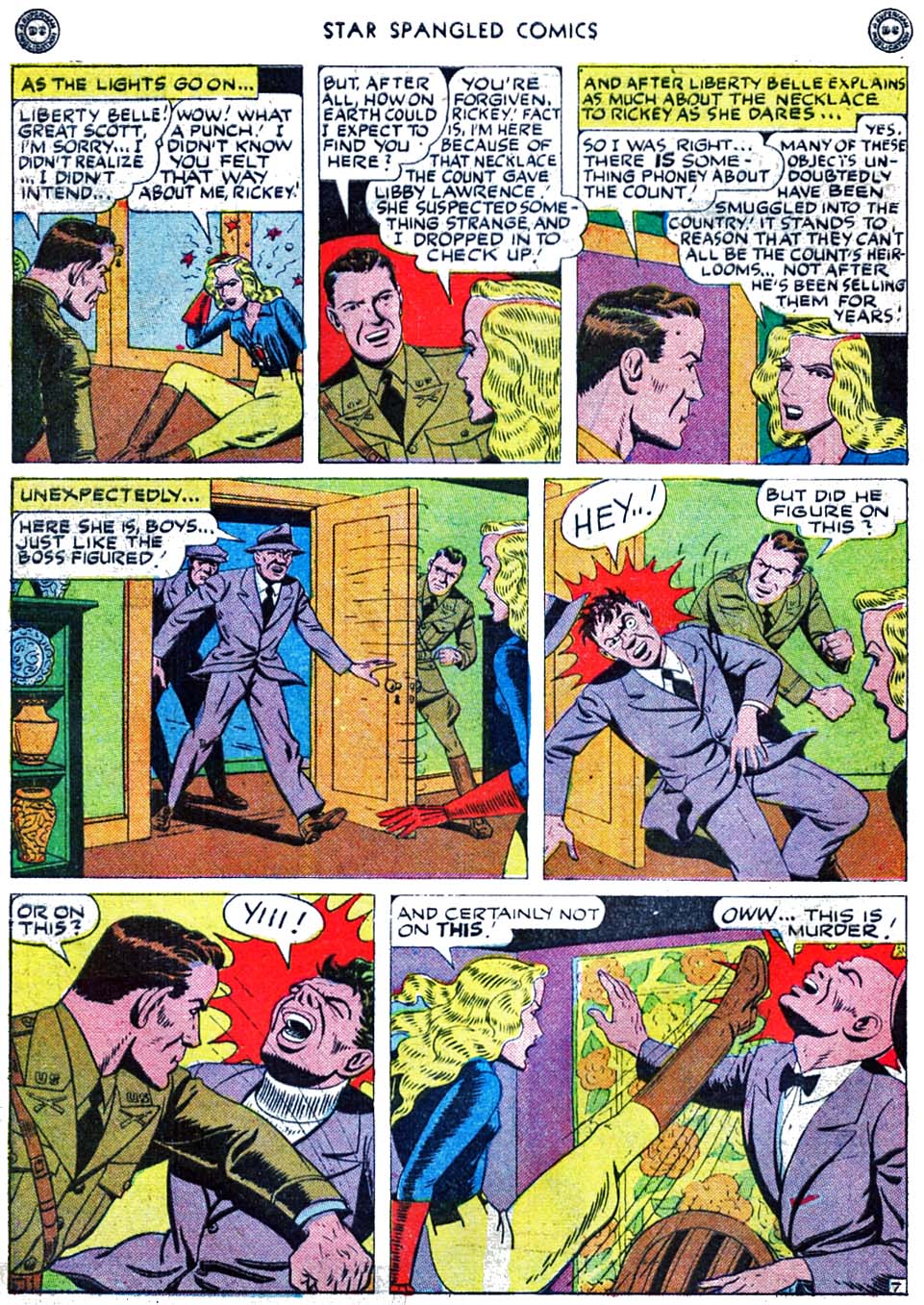 Read online Star Spangled Comics comic -  Issue #44 - 46