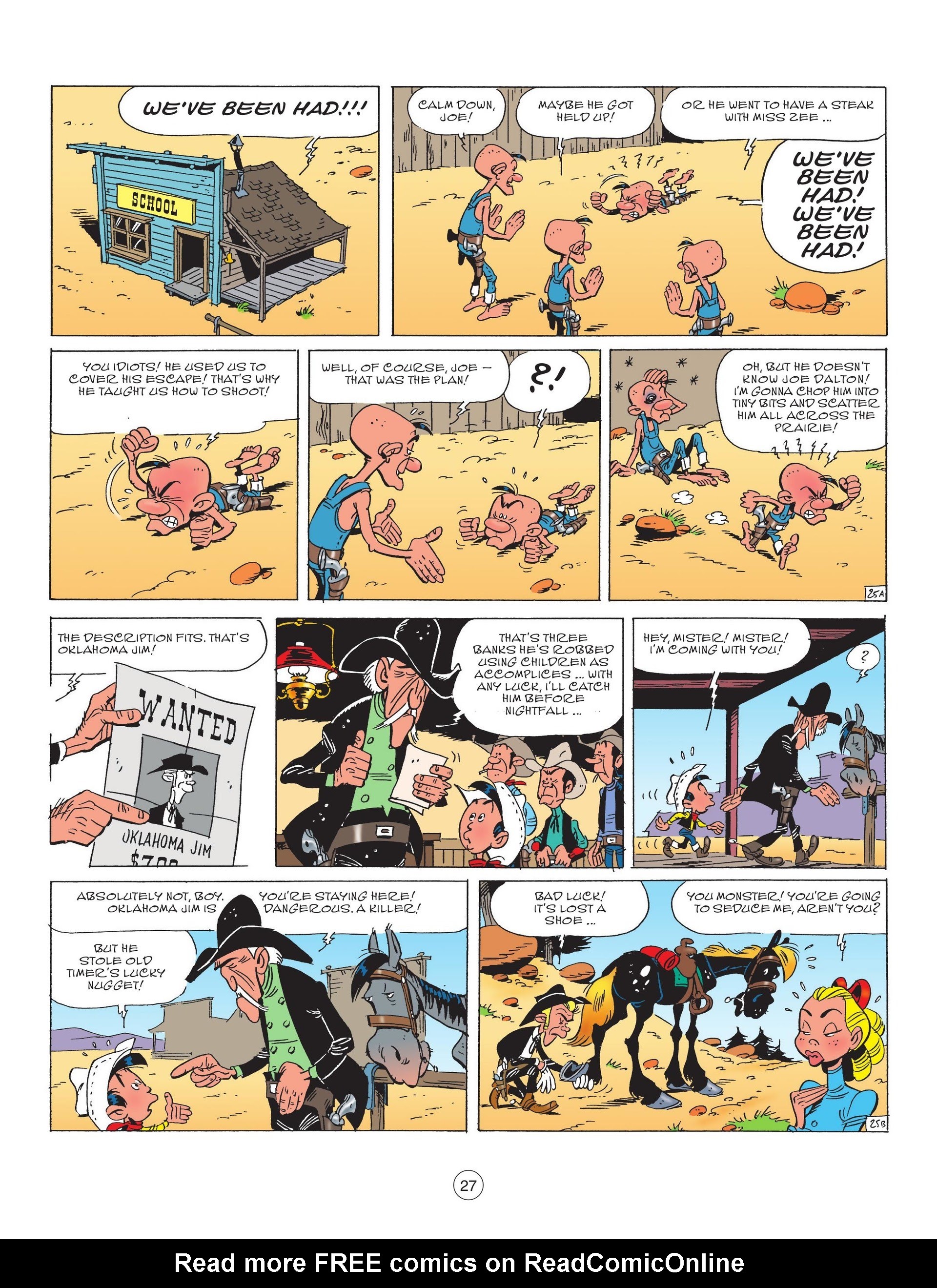 Read online A Lucky Luke Adventure comic -  Issue #76 - 29