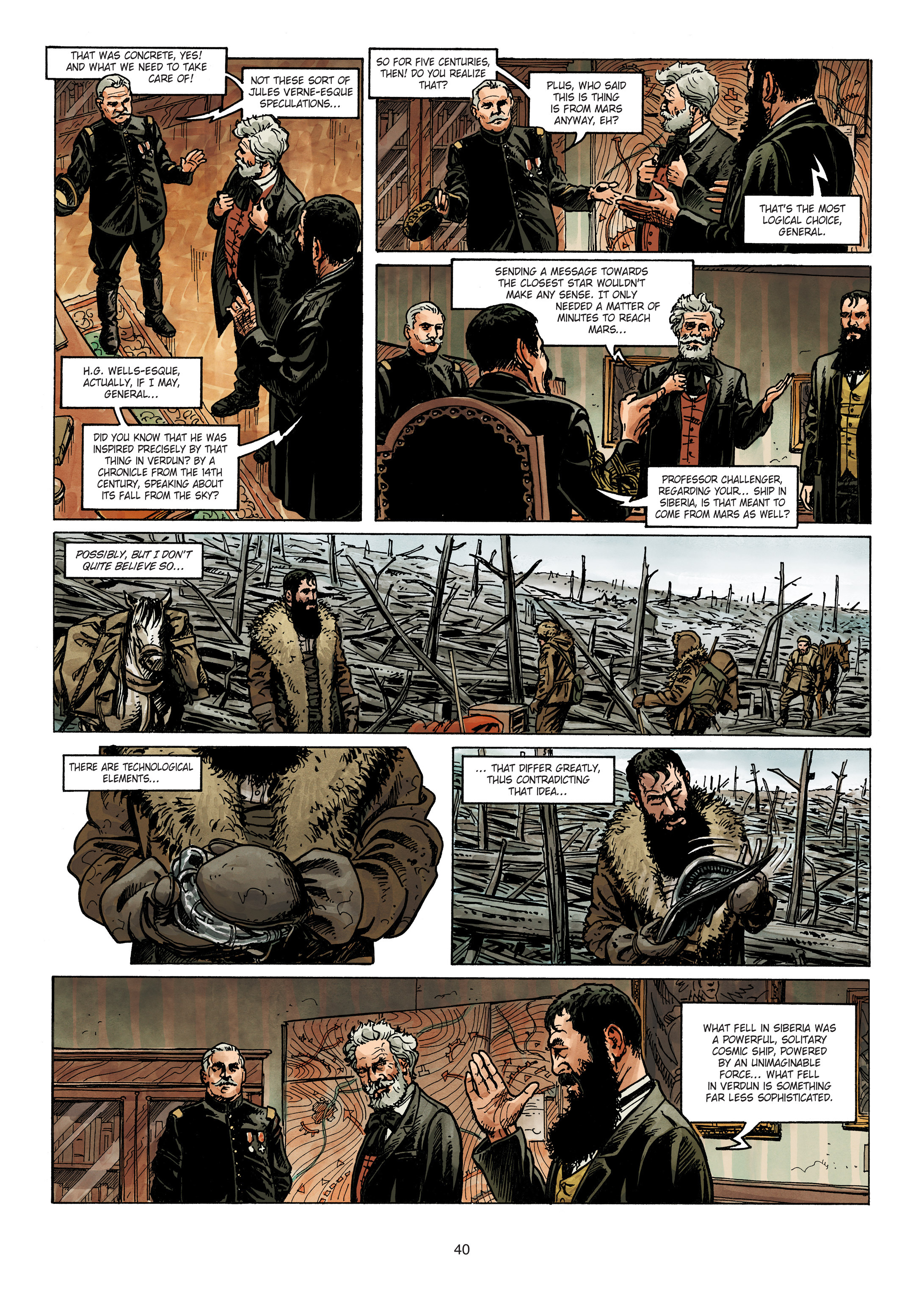 Read online War of the World War One Vol. 1: The Thing Below the Trenches comic -  Issue # Full - 40