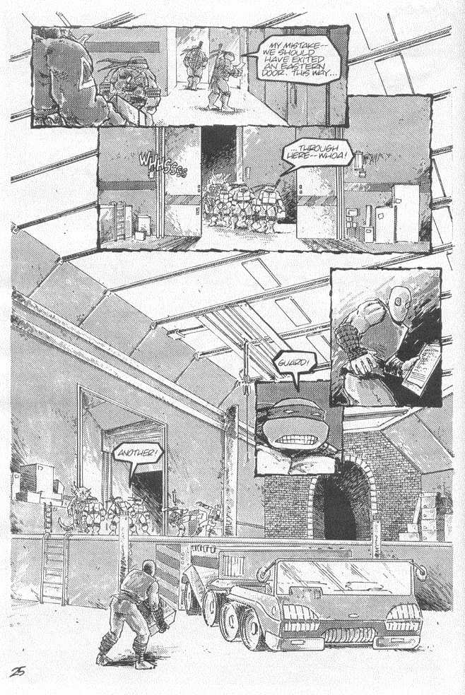 Read online Teenage Mutant Ninja Turtles (1984) comic -  Issue #20 - 25