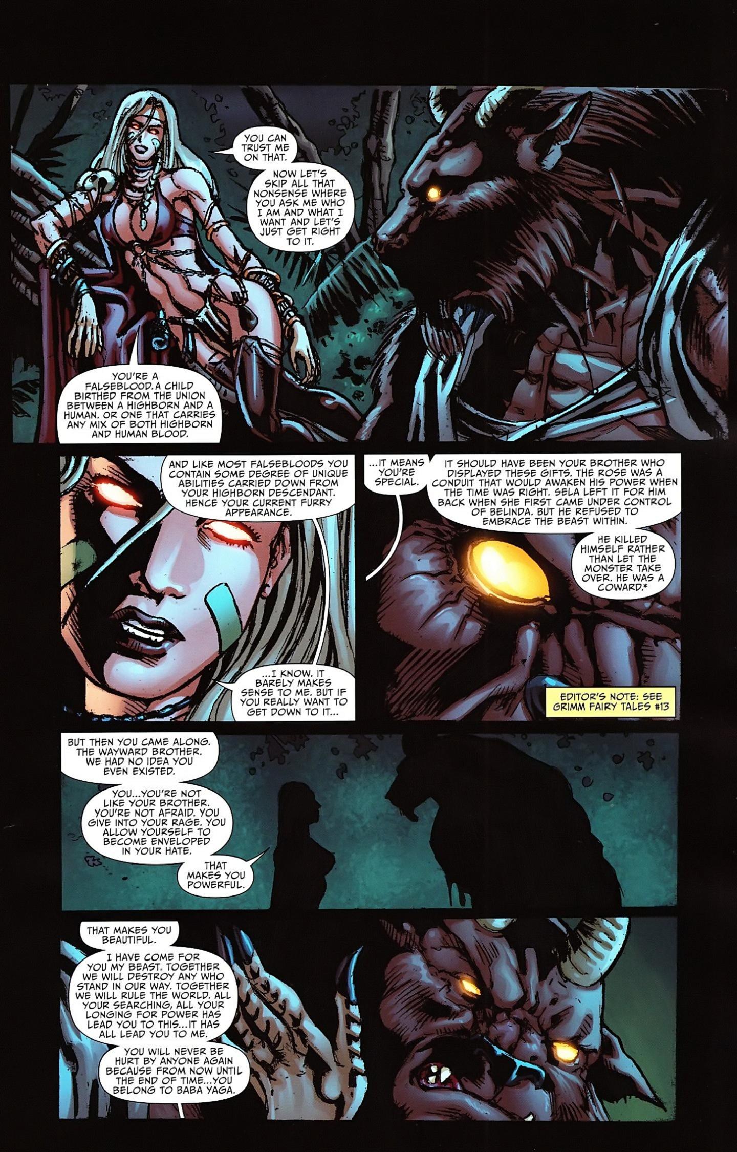 Read online Grimm Fairy Tales: Myths & Legends comic -  Issue #15 - 16