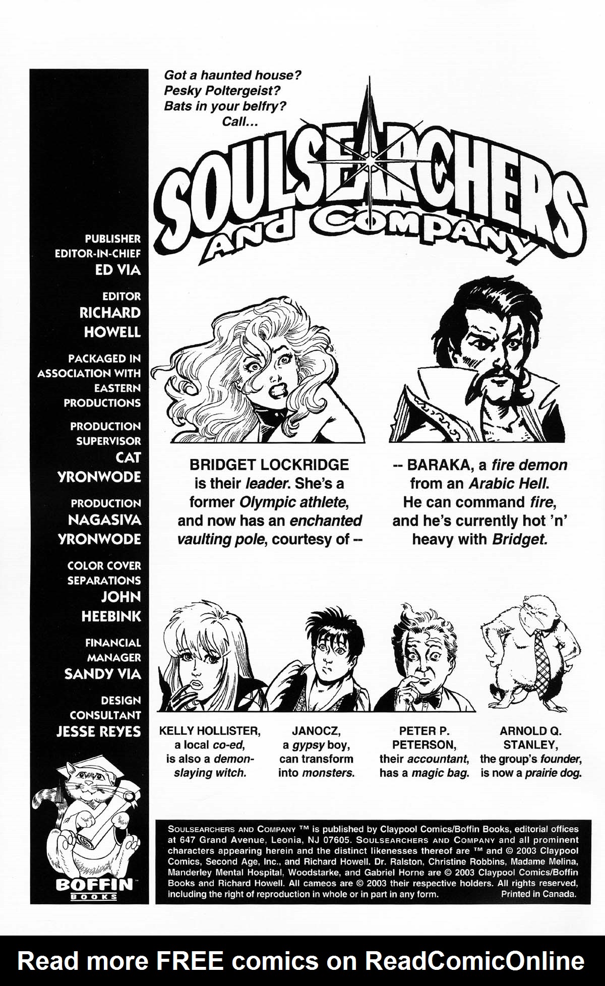 Read online Soulsearchers and Company comic -  Issue #63 - 2