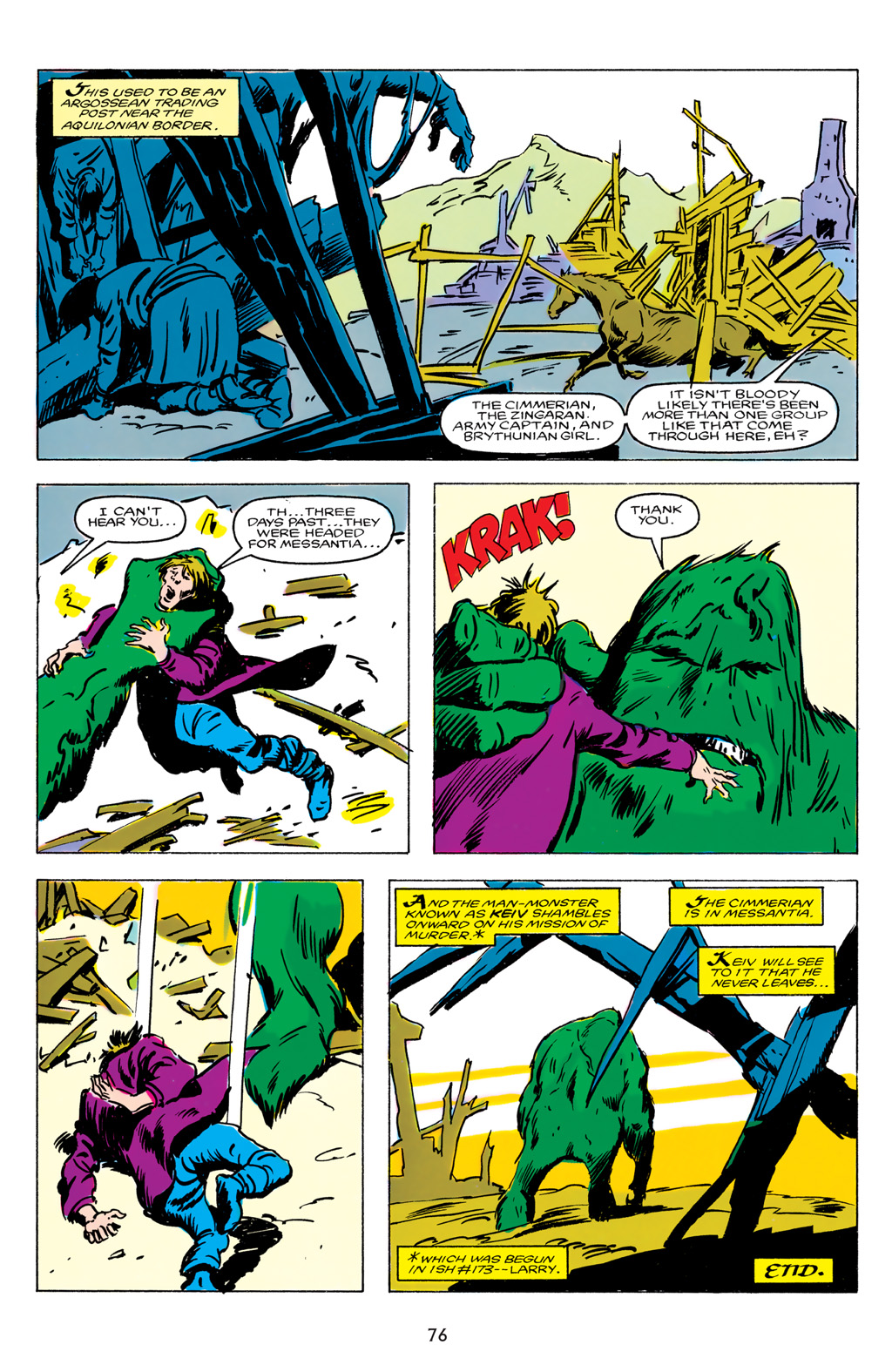 Read online The Chronicles of Conan comic -  Issue # TPB 23 (Part 1) - 77