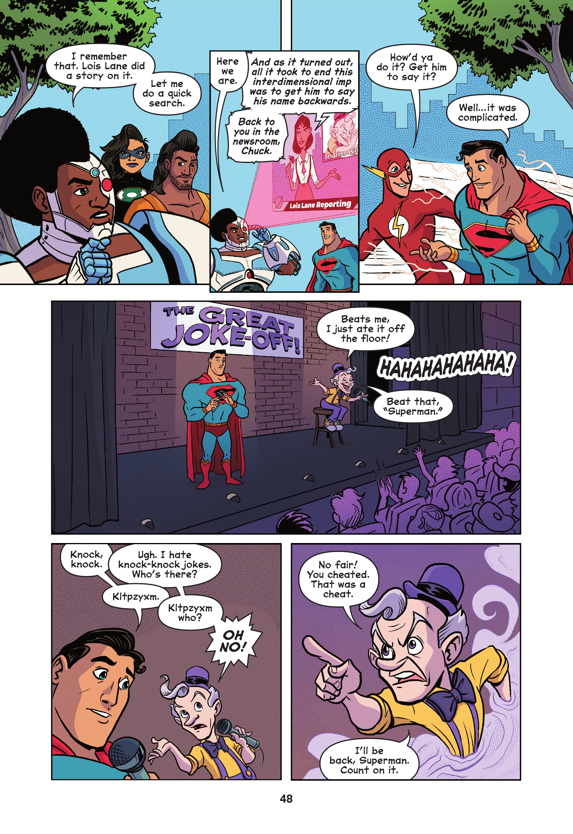 Read online DC League of Super-Pets: The Great Mxy-Up comic -  Issue # TPB (Part 1) - 46