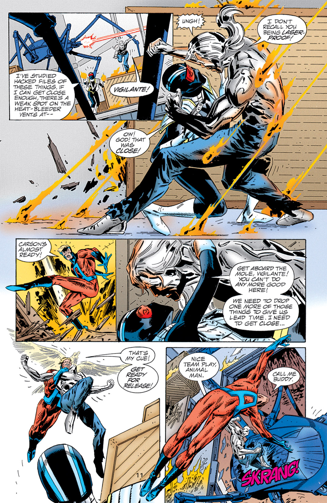 Read online Resurrection Man (1997) comic -  Issue #25 - 12