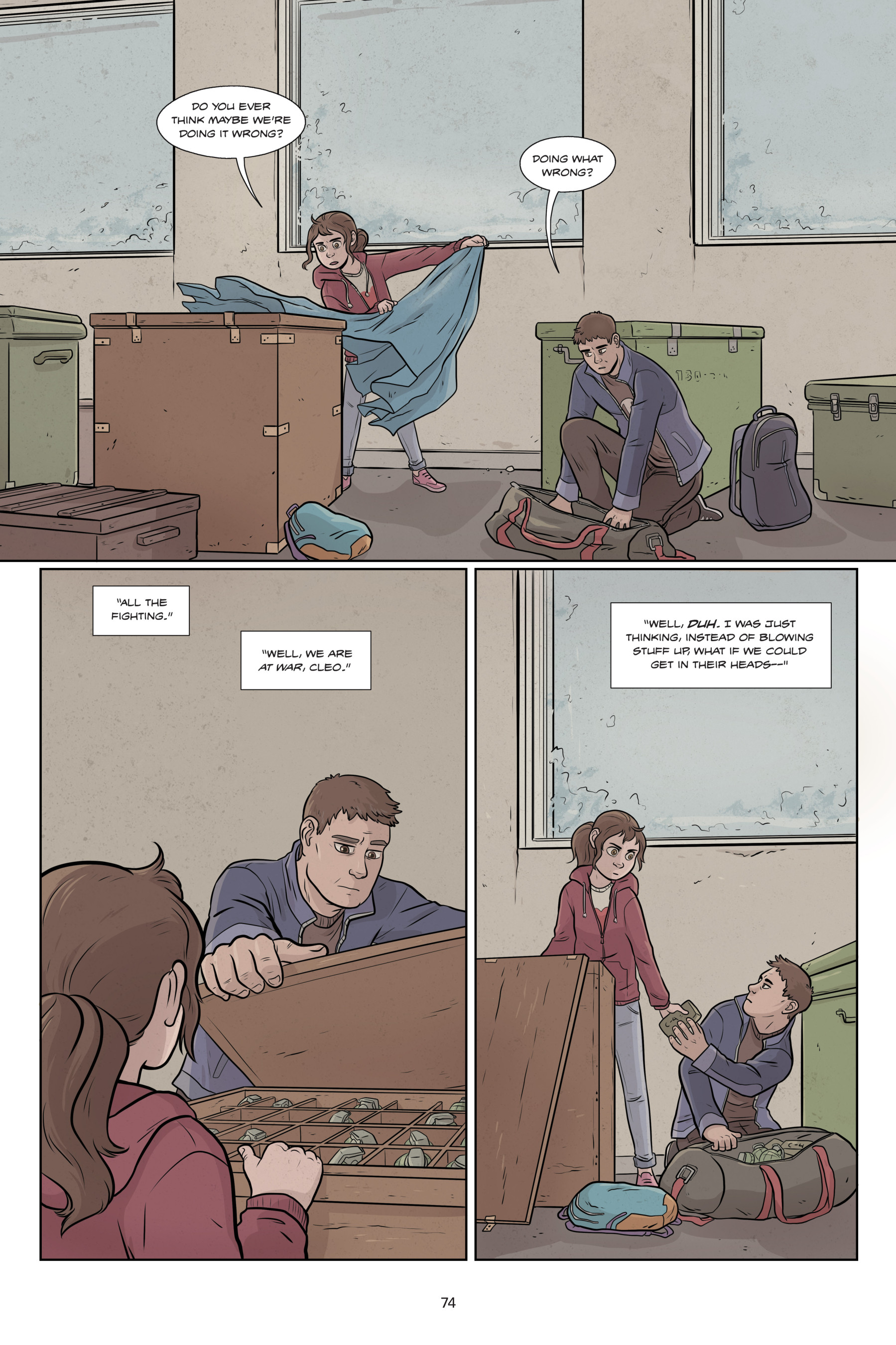 Read online Lifeformed: Hearts and Minds comic -  Issue # TPB (Part 1) - 74