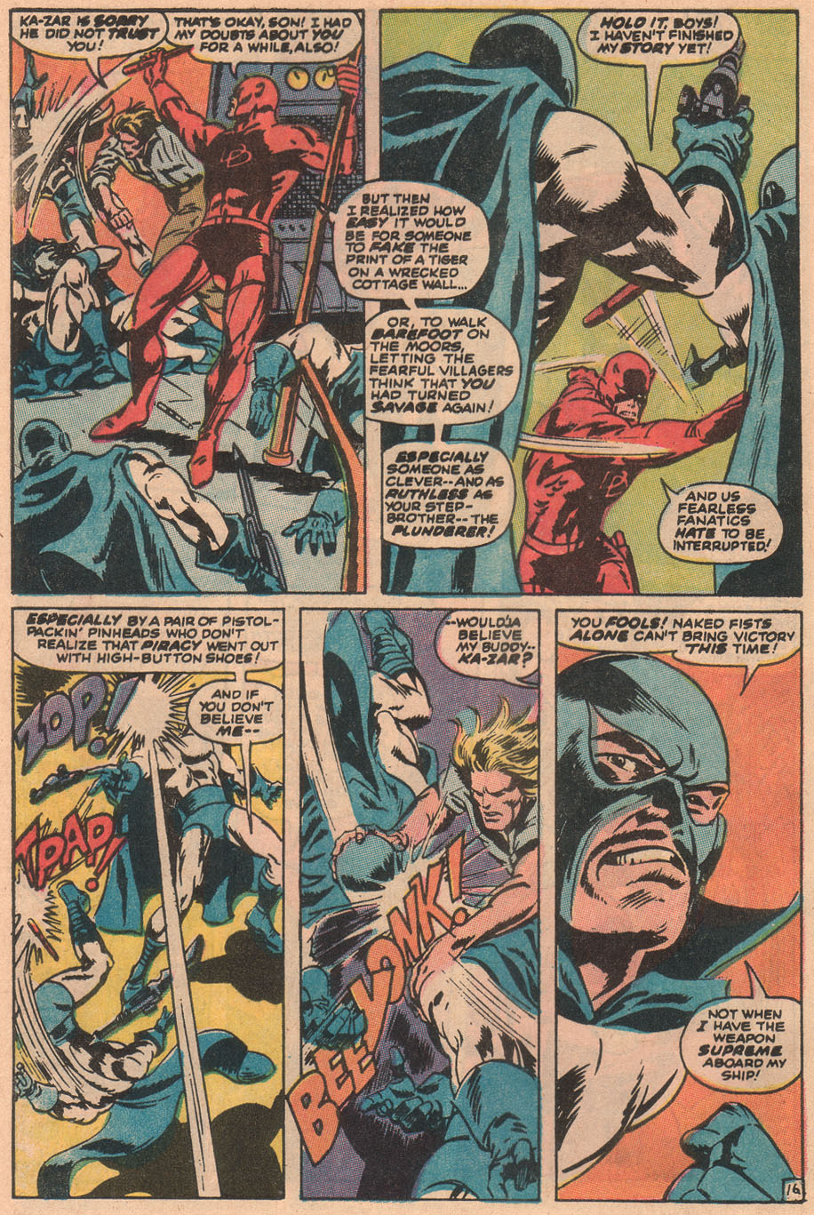 Read online Ka-Zar (1970) comic -  Issue #1 - 62