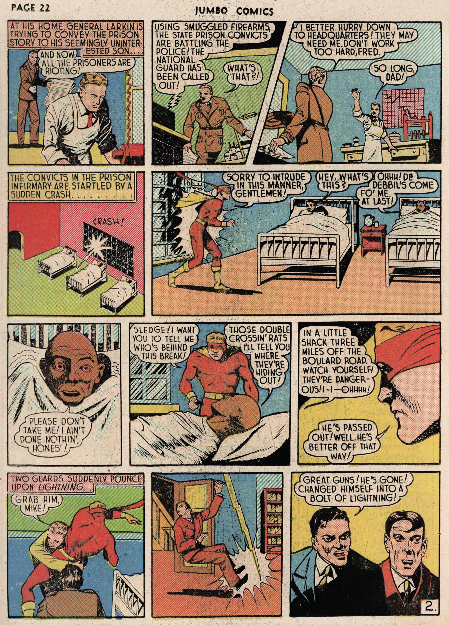 Read online Jumbo Comics comic -  Issue #16 - 24
