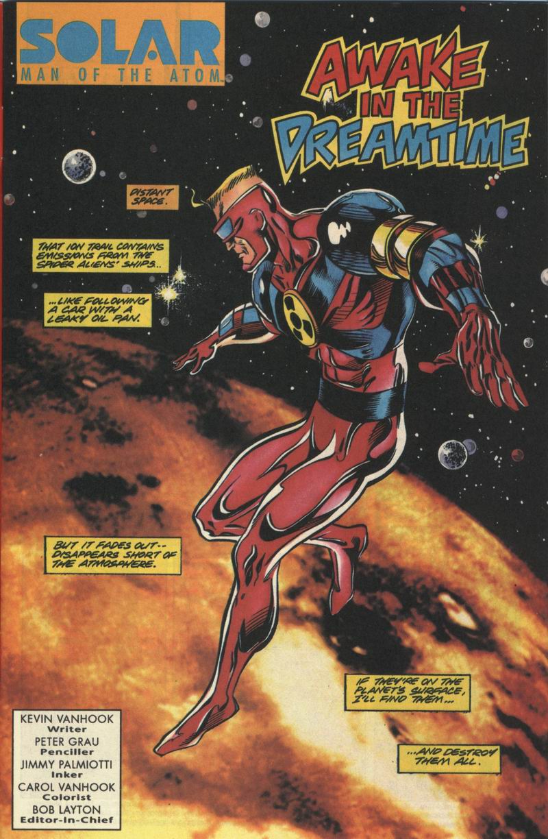 Read online Solar, Man of the Atom comic -  Issue #27 - 2