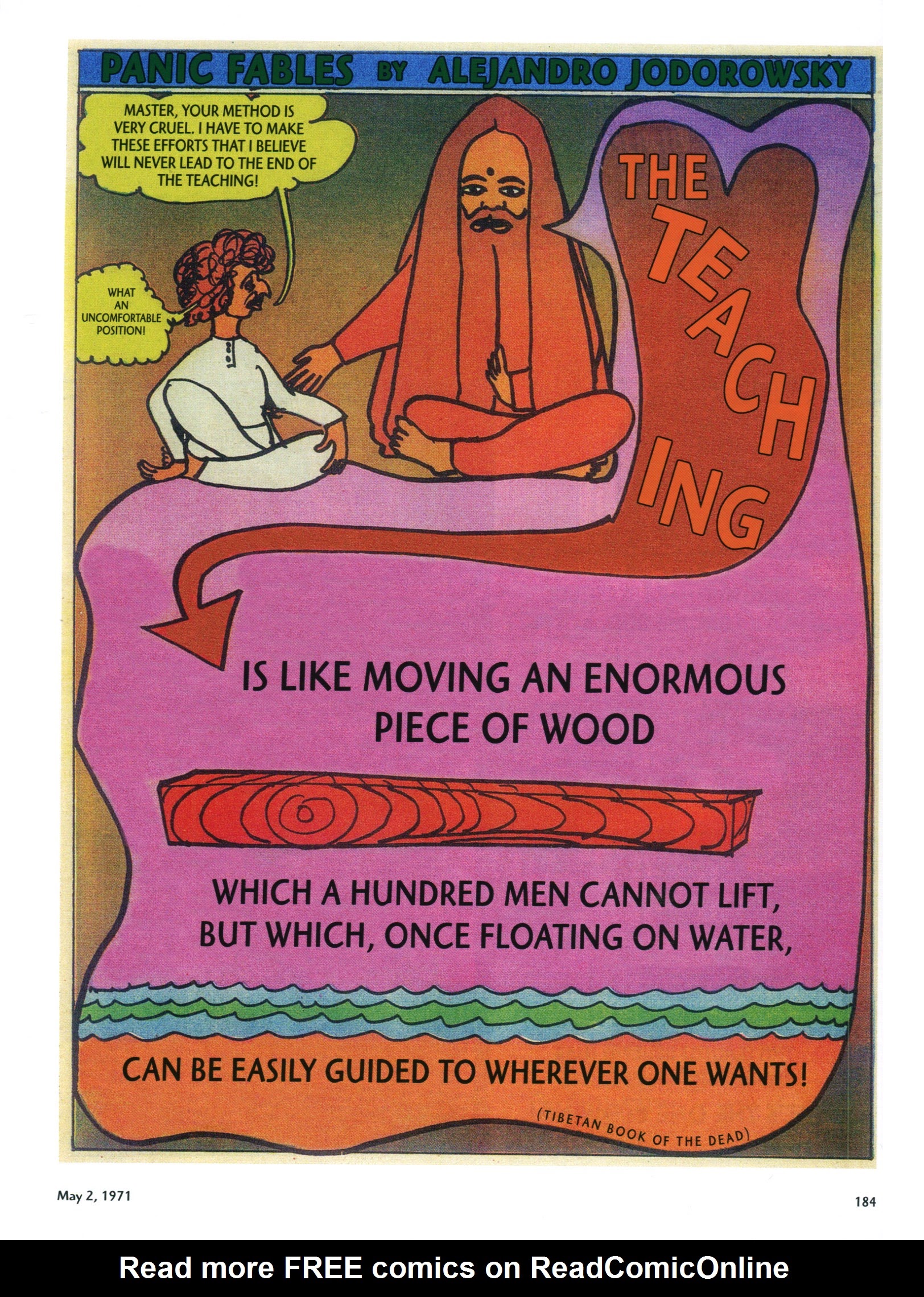 Read online The Panic Fables: Mystic Teachings and Initiatory Tales comic -  Issue # TPB (Part 2) - 98